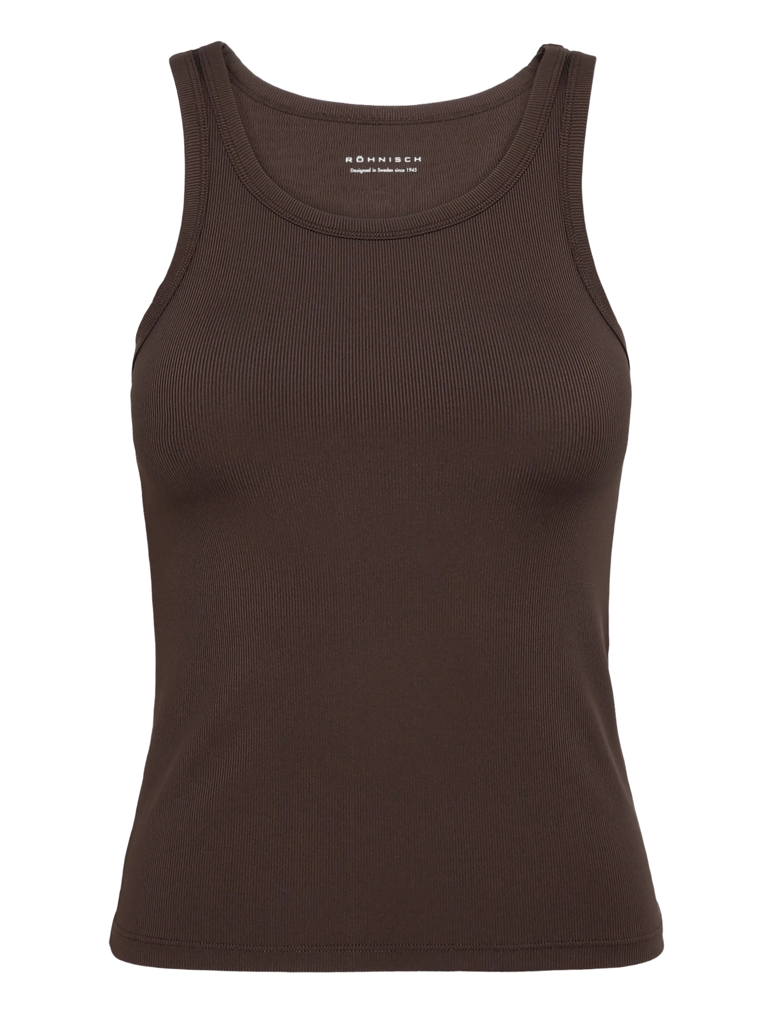 Röhnisch Rib Drymotion Singlet - Röhnisch - JAVA / brown