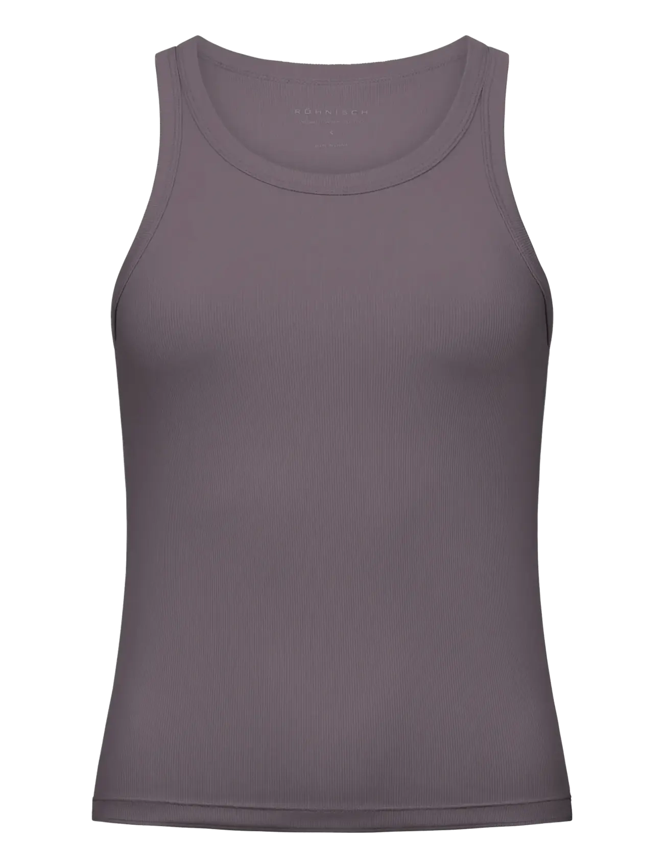 Röhnisch Rib Drymotion Singlet - Clothing - SMOKY LAVENDEL / grey