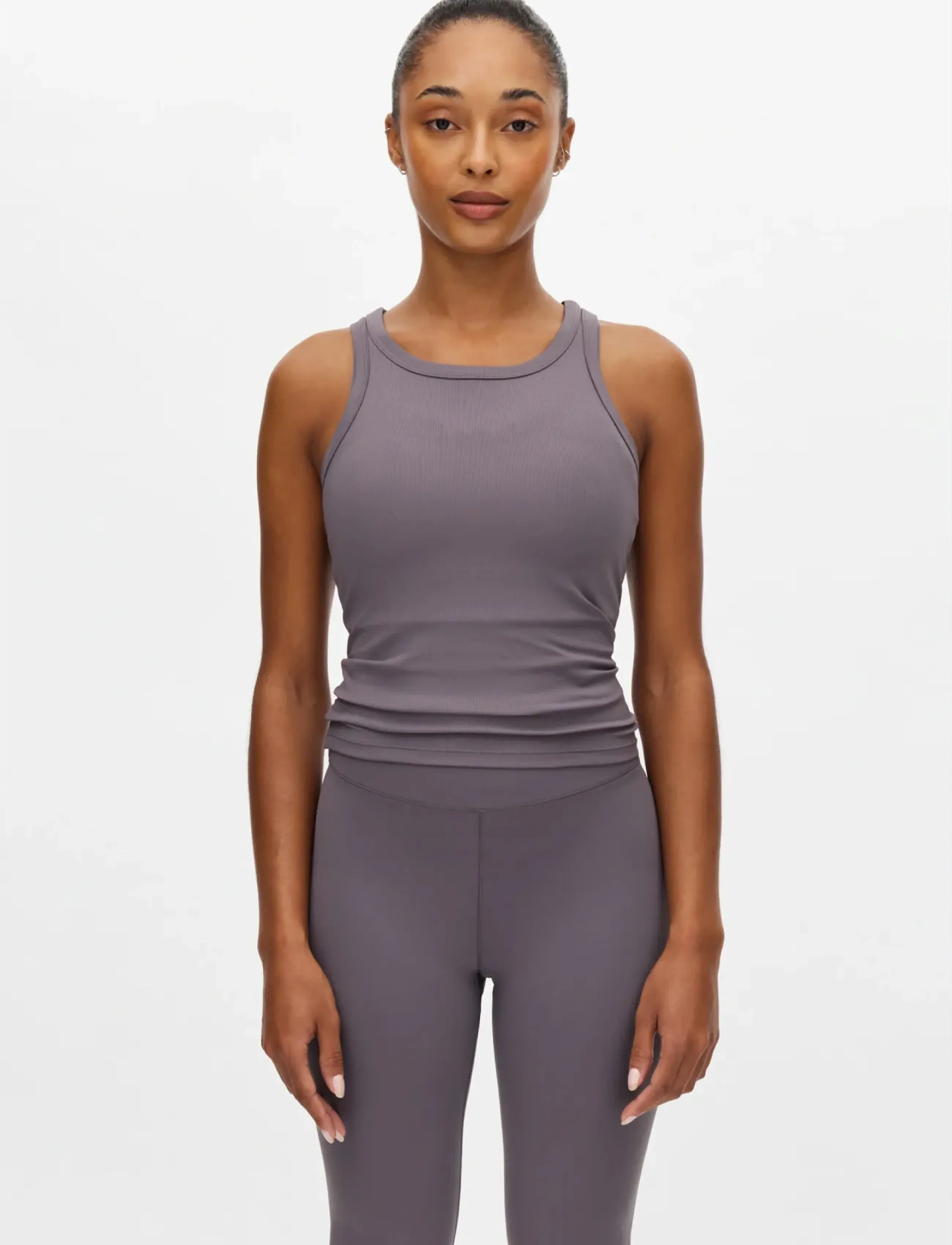 Röhnisch Rib Drymotion Singlet, Kvinder, Ribbet Singlet, Grå, Str: XXL