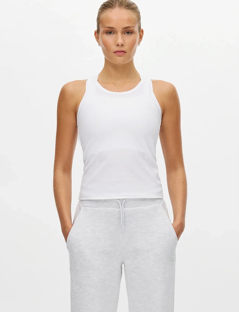 Röhnisch - Rib Drymotion Singlet - Õlapaeltega pluusid - white - 0
