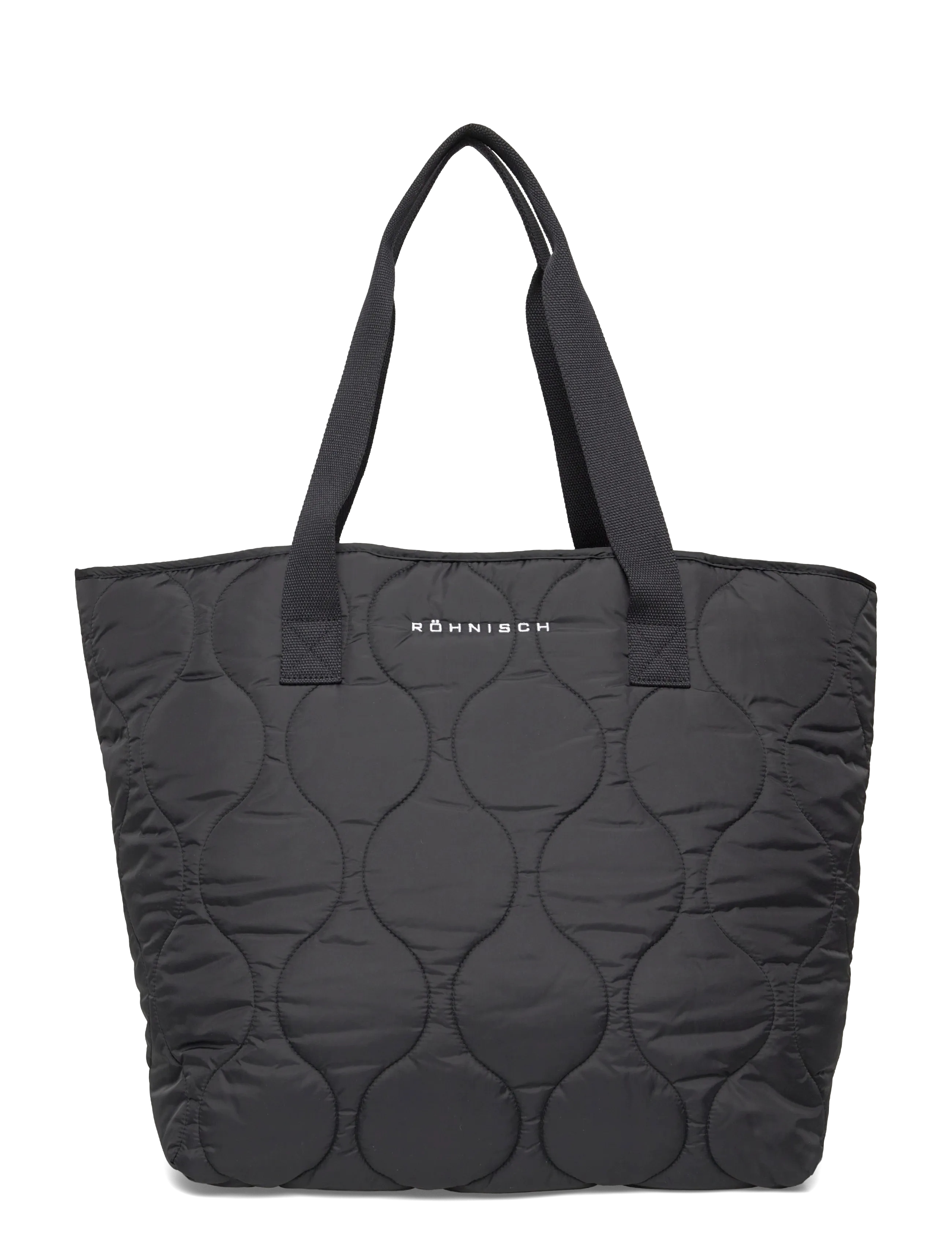 Röhnisch Quilt Tote Bag - Crossbody- & Magväskor - BLACK / black