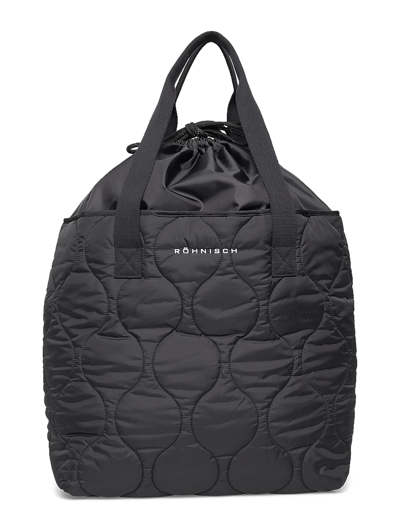 Röhnisch - Quilt Tote Bag - kotid - black - 4