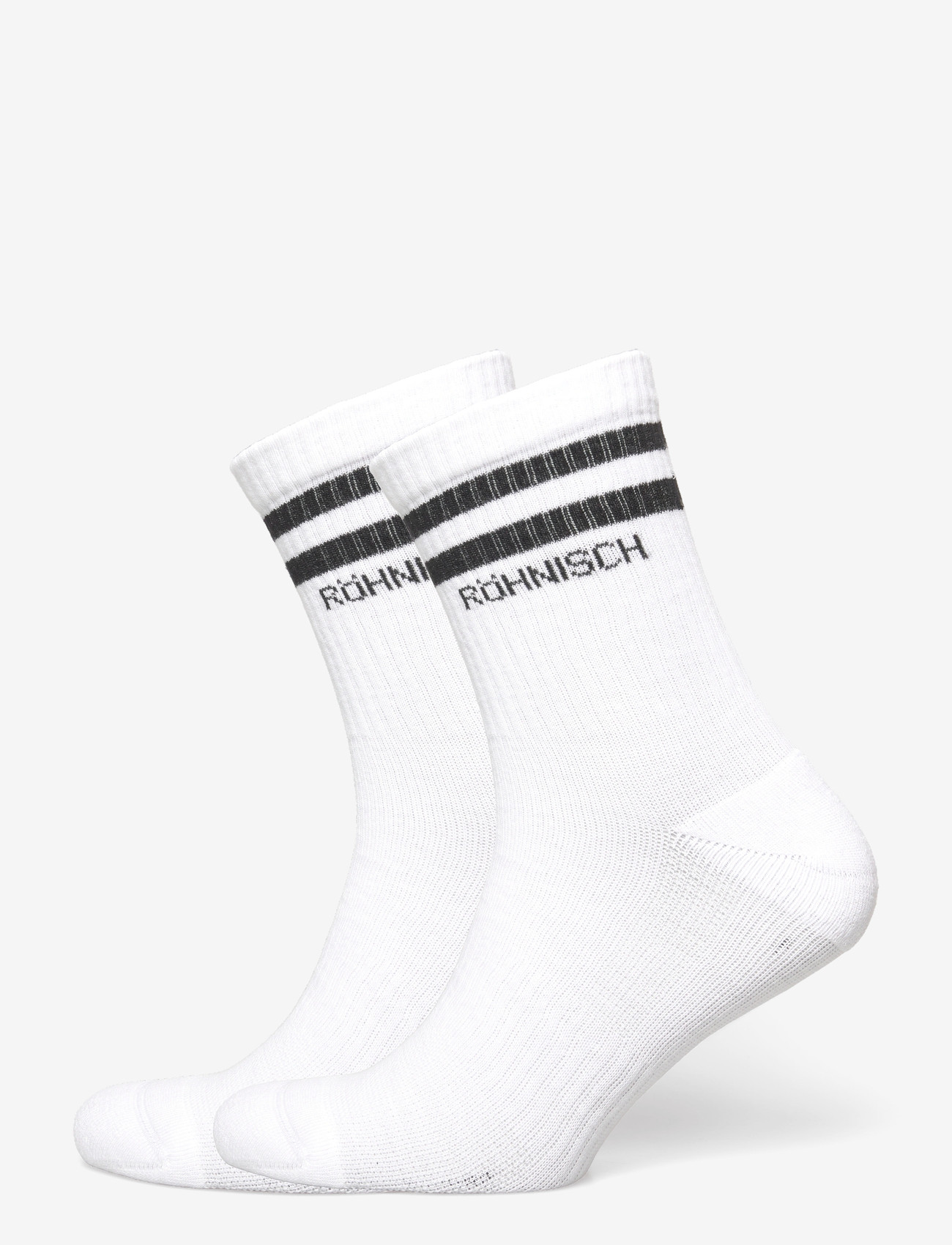 Röhnisch - 2-pack Sporty Sock - tøj - white - 0