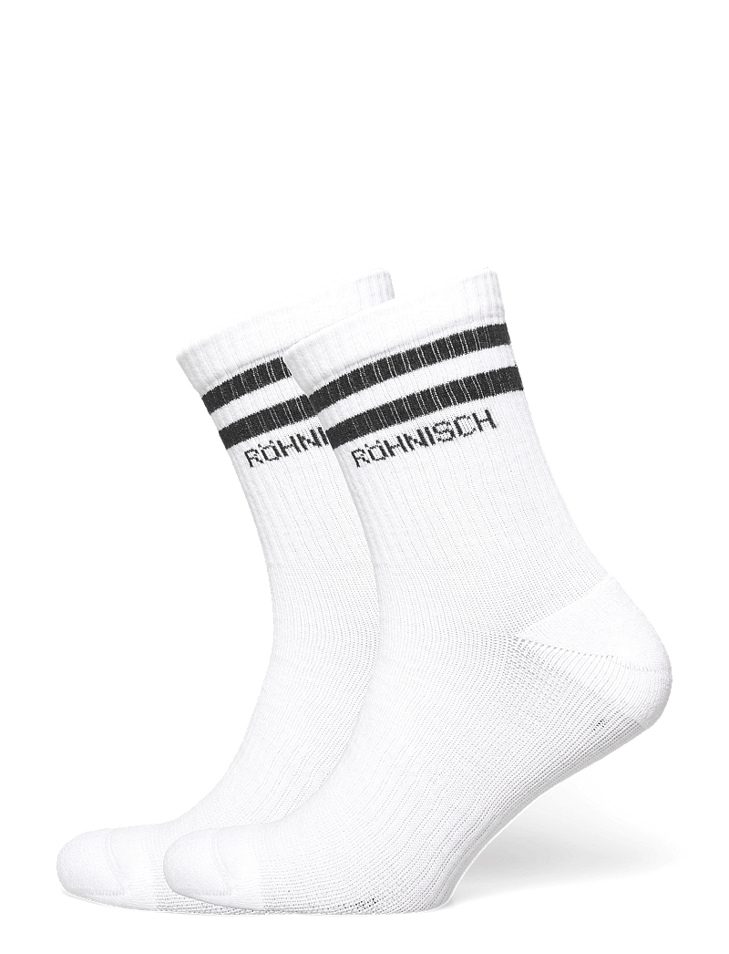 Röhnisch - 2-pack Sporty Sock - tøj - white - 0