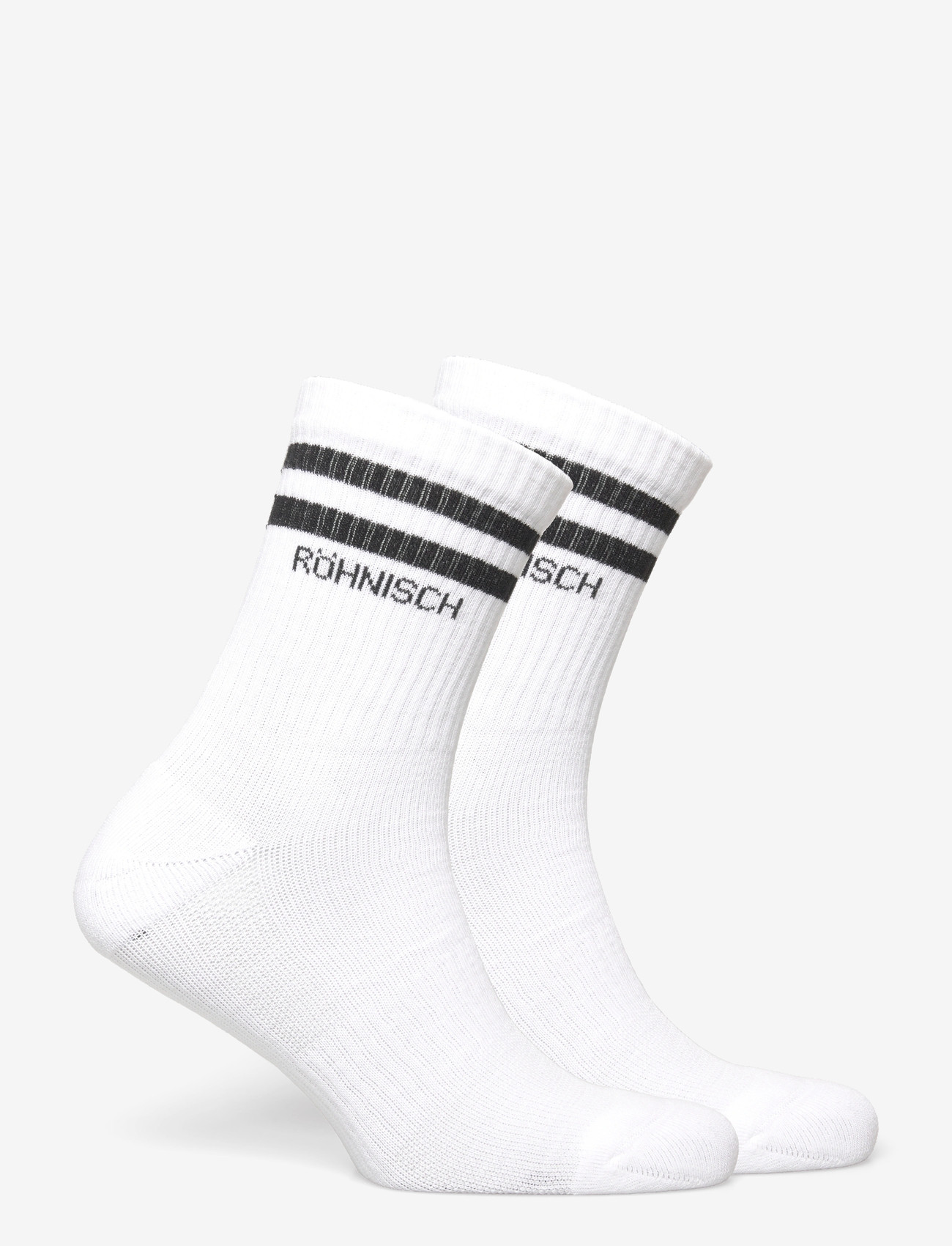 Röhnisch - 2-pack Sporty Sock - tøj - white - 1
