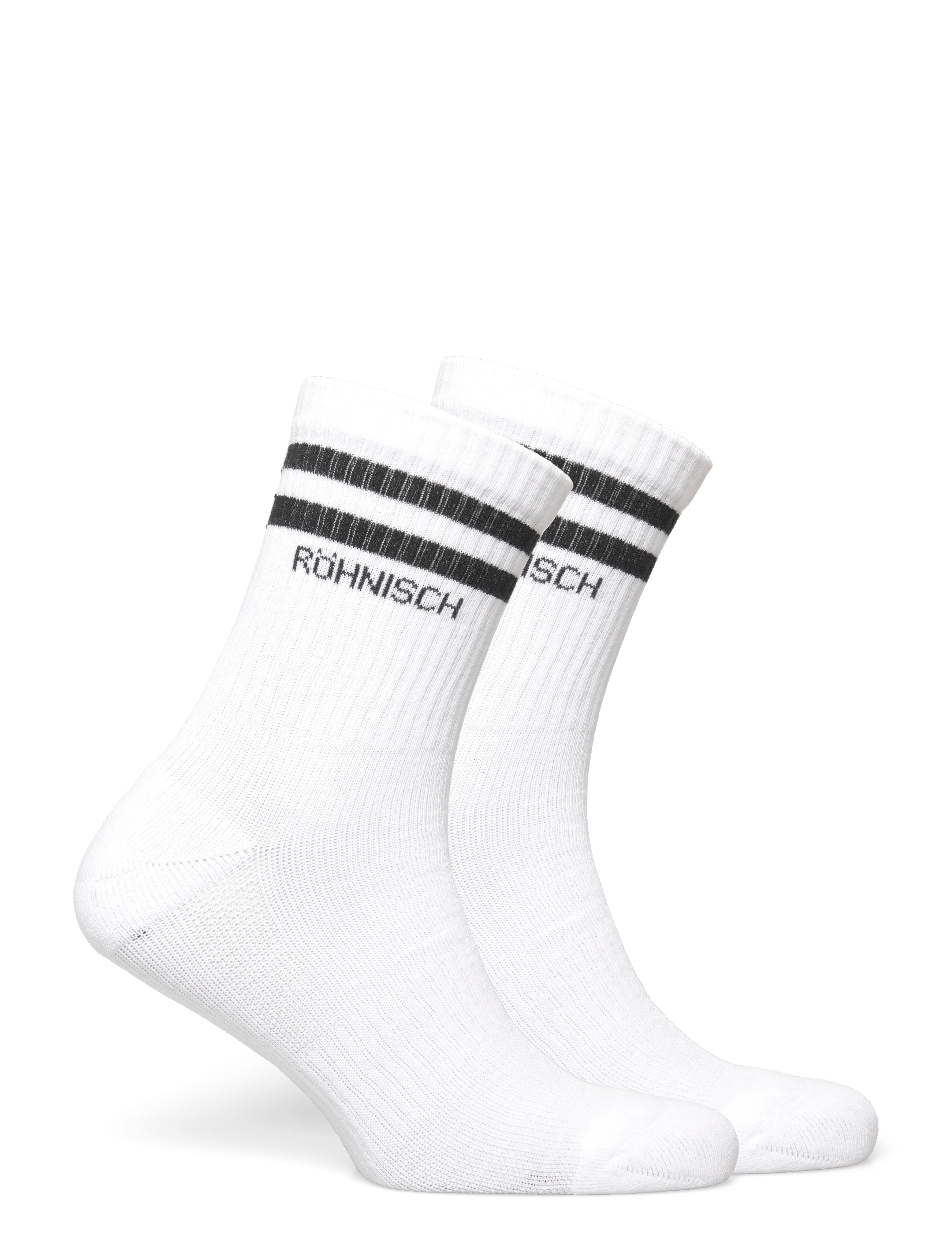 Röhnisch - 2-pack Sporty Sock - laveste priser - white - 1