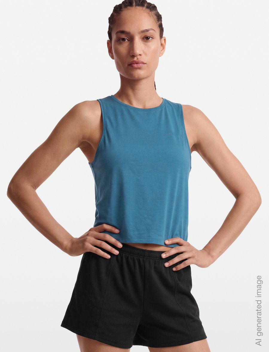 Röhnisch - Clara Singlet - tank tops - legion blue - 3