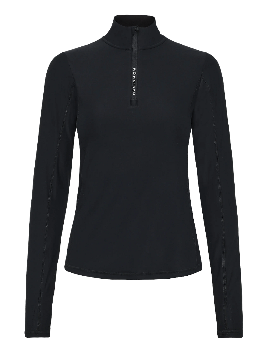 Röhnisch - Midlayer Half Zip - hauts à manches longues - black - 0