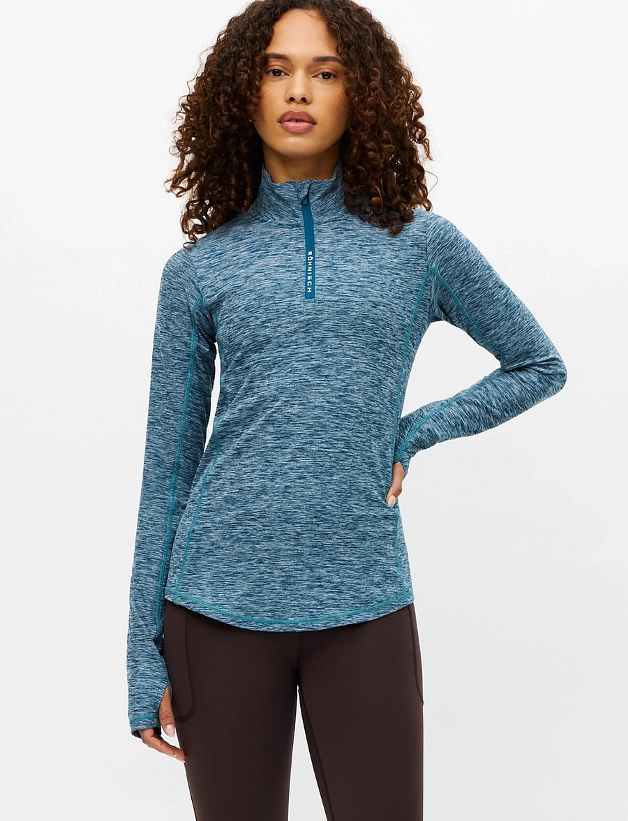 Röhnisch - Midlayer Half Zip - langarmshirts - legion blue - 0