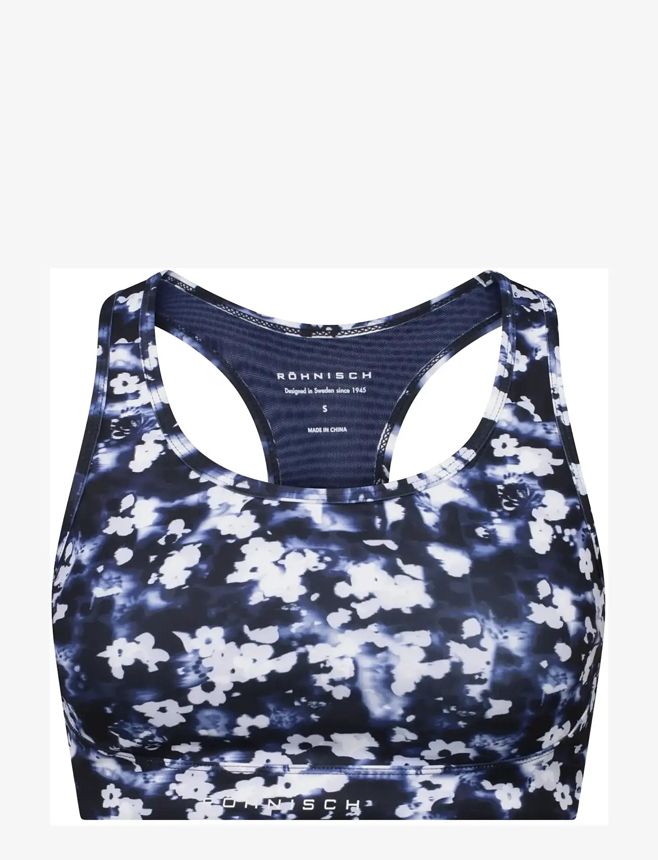 Röhnisch - Printed Mesh Sportsbra - sport bh:ar - indigo bloom - 1