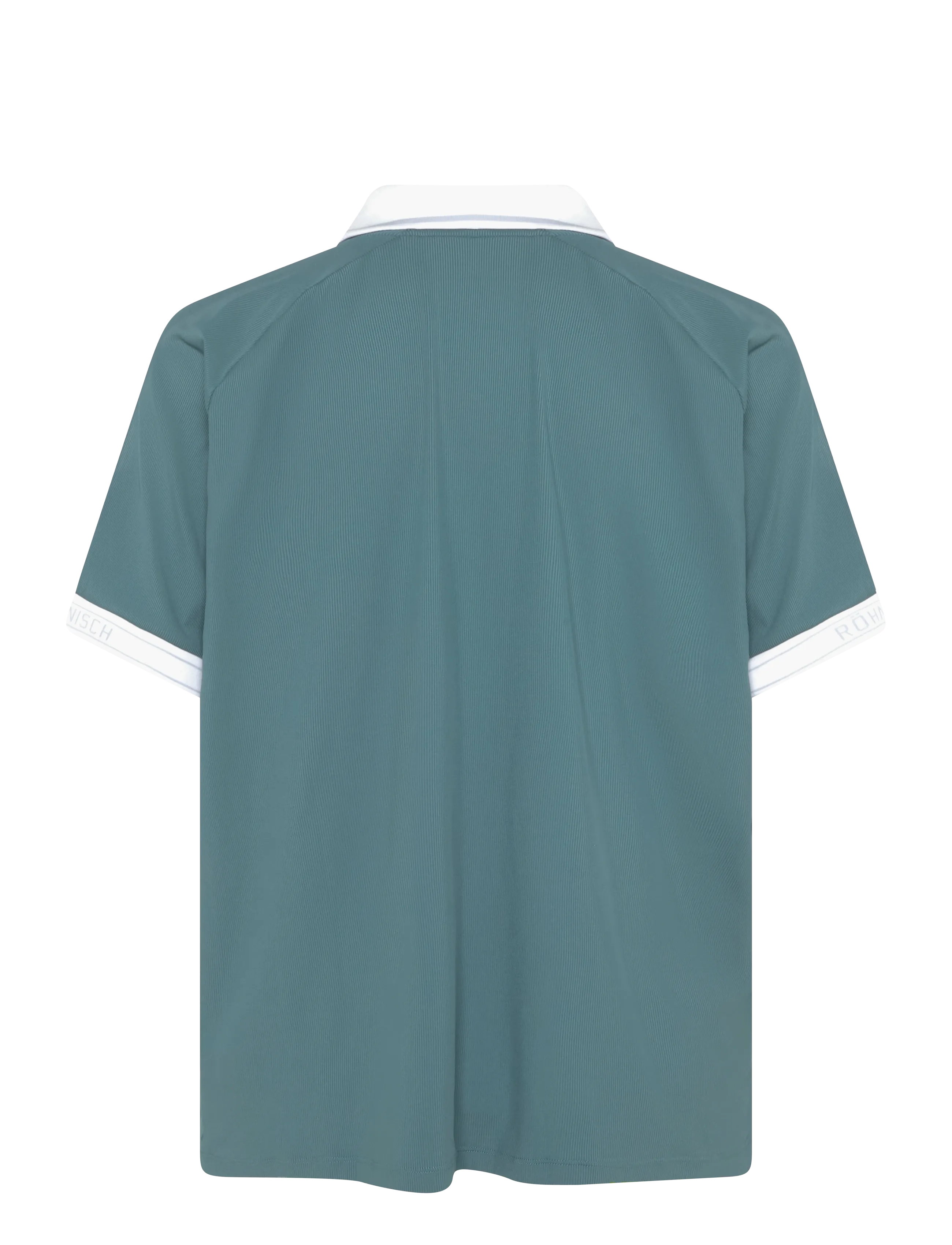 Röhnisch - Rib poloshirt - toppe & t-shirts - hydro - 1