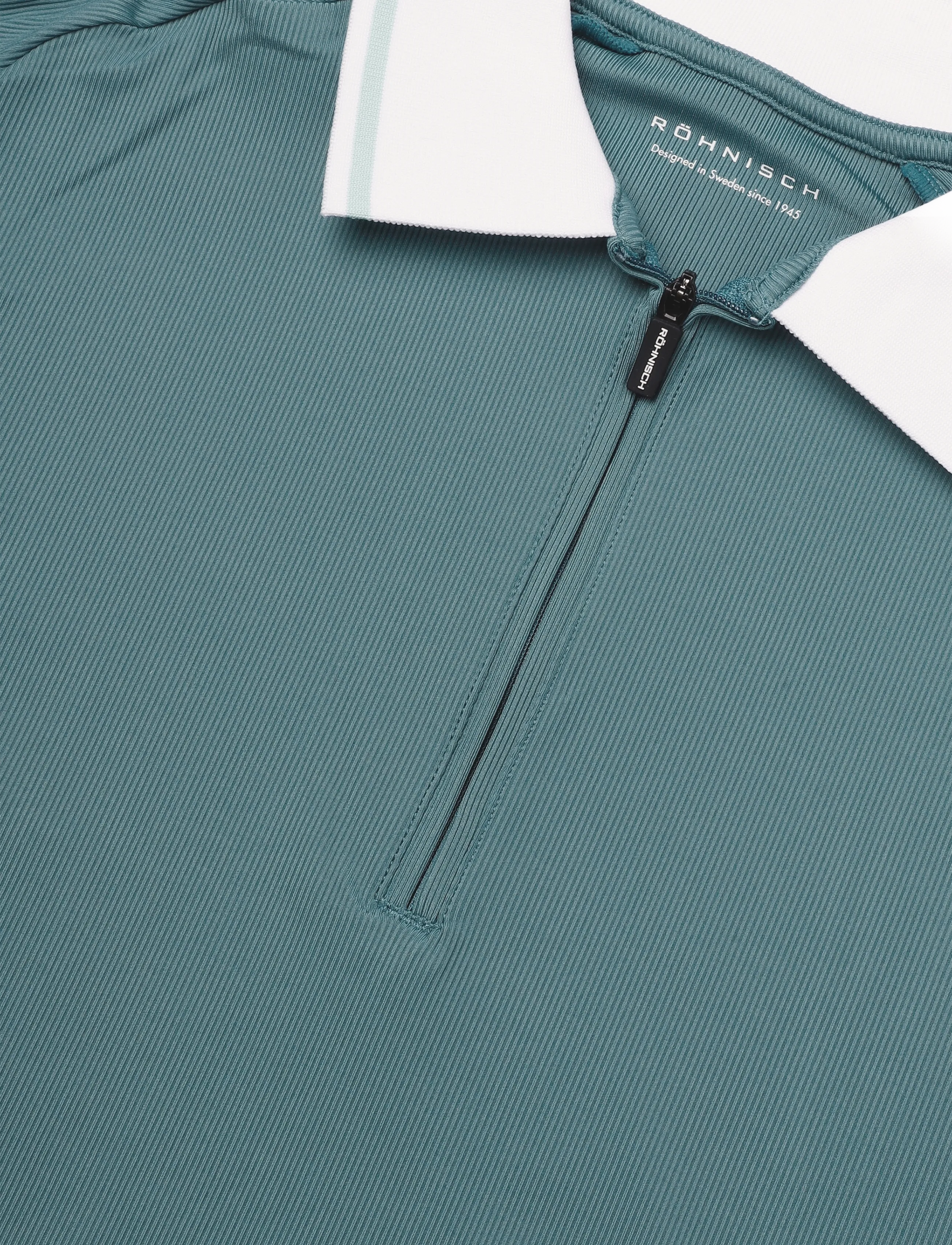 Röhnisch - Rib poloshirt - toppe & t-shirts - hydro - 2