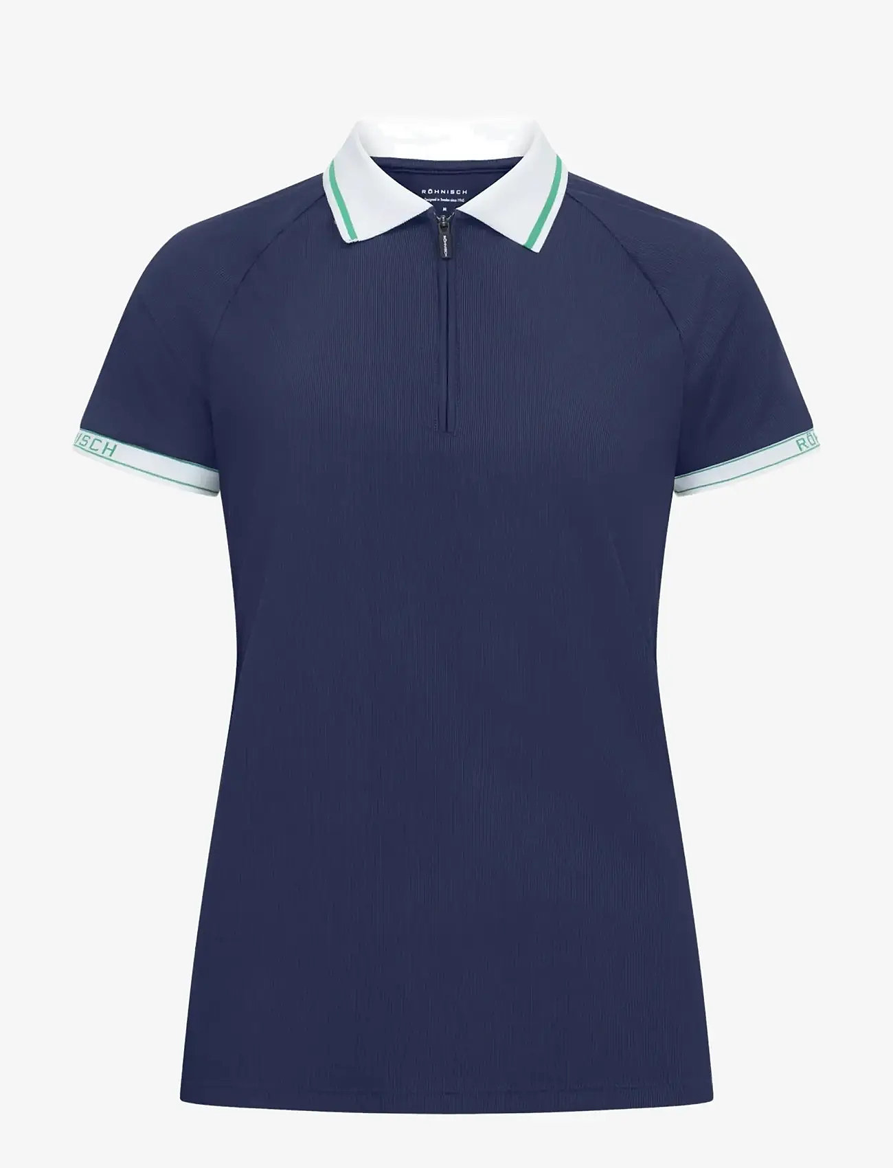 Röhnisch - Rib poloshirt - poloer - navy - 1