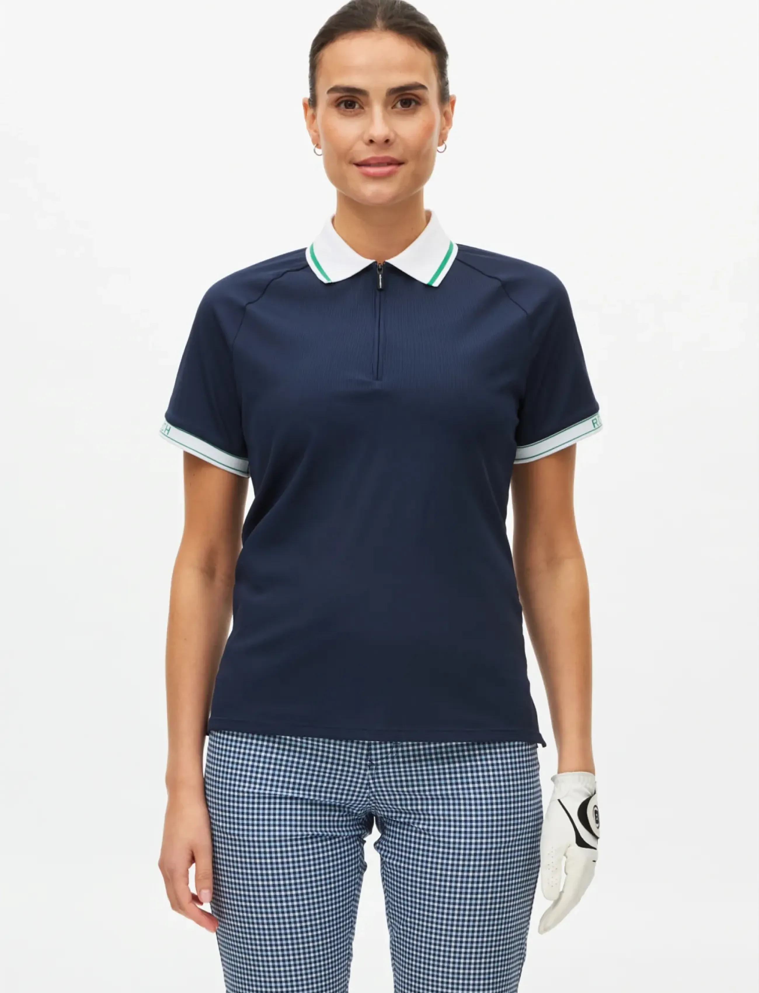Röhnisch Rib poloshirt - T-shirts & Toppar - NAVY / navy