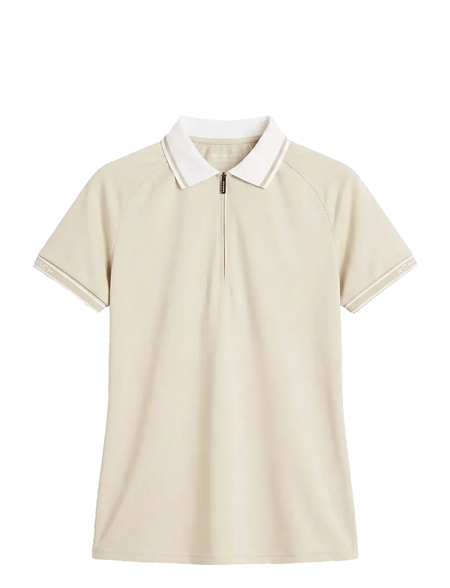 Röhnisch - Rib poloshirt - polos - oatmeal - 1