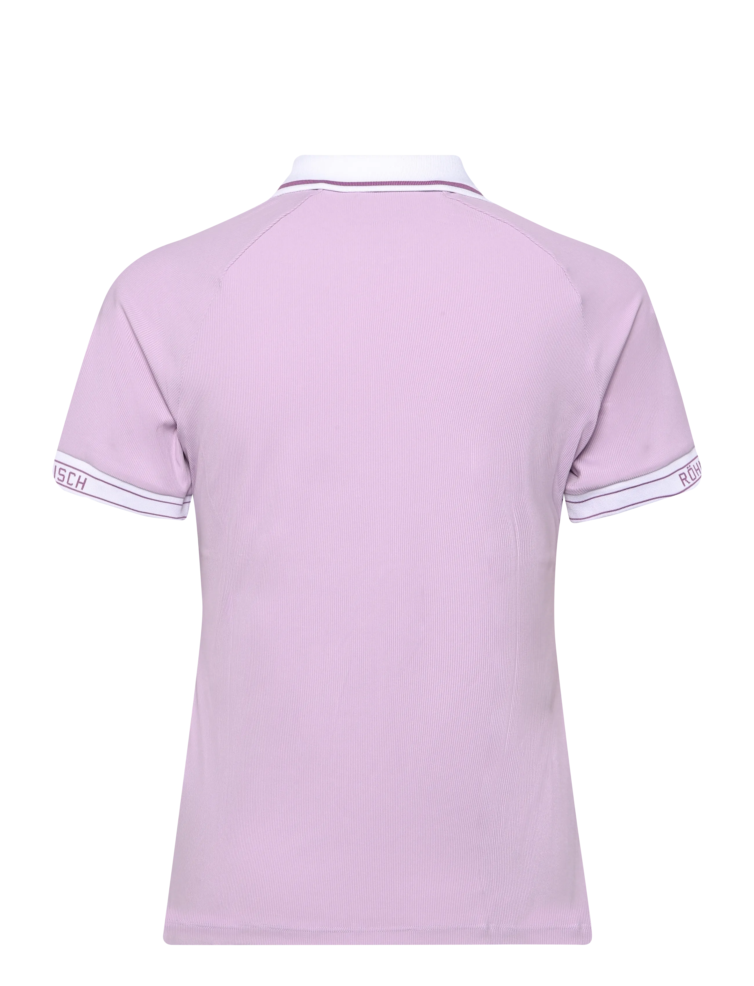 Röhnisch - Rib poloshirt - oberteile & t-shirts - orchid bloom - 2