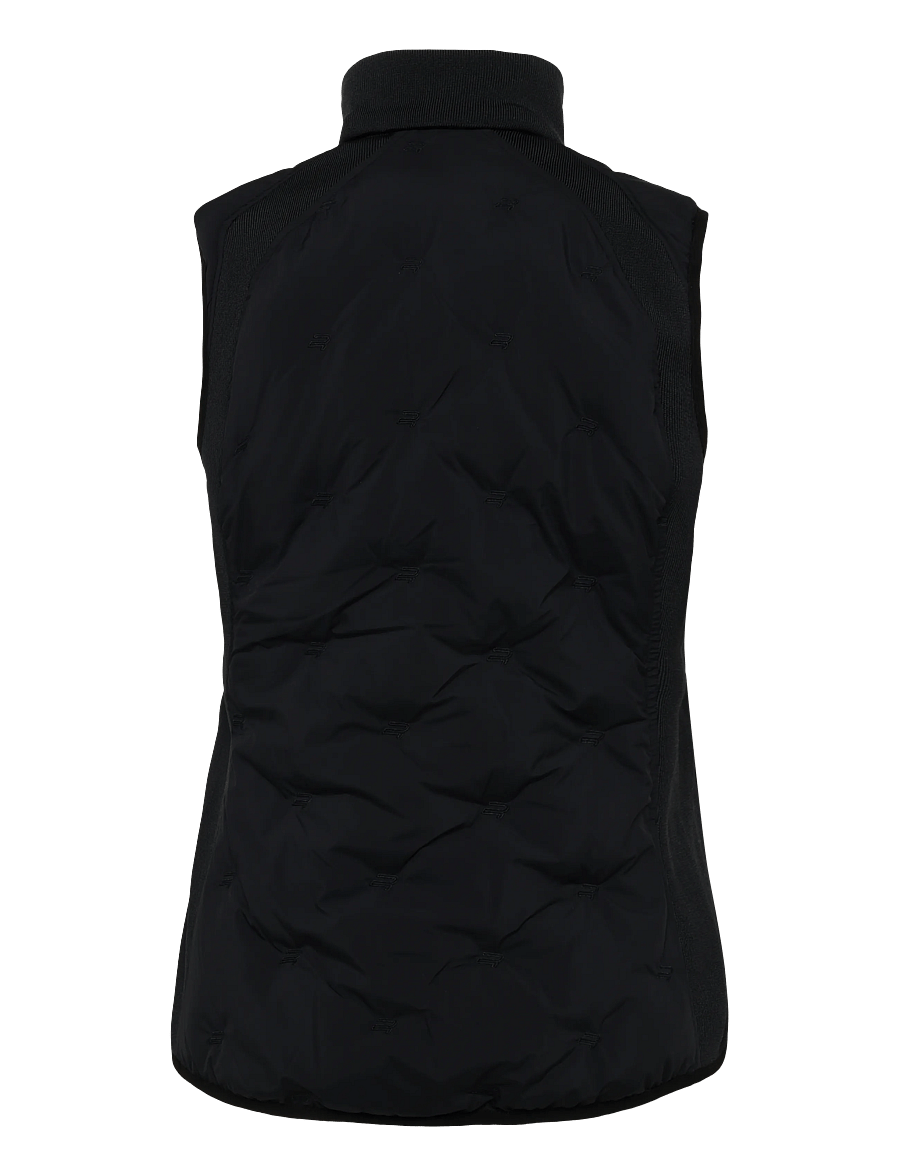Röhnisch - Padded windbreaker vest - outdoor - black - 2