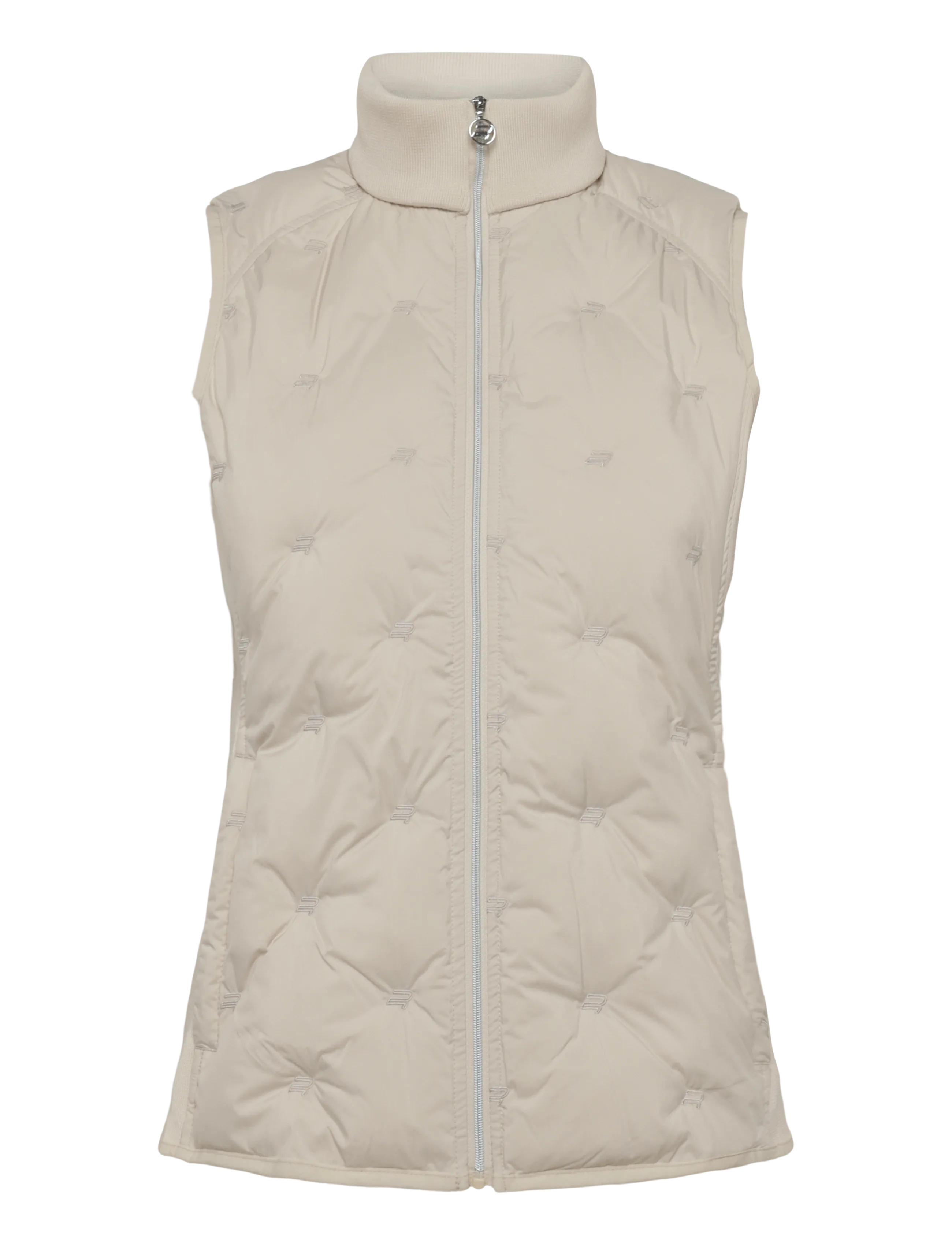 Röhnisch Padded windbreaker vest - Kleidung - OATMEAL / cream