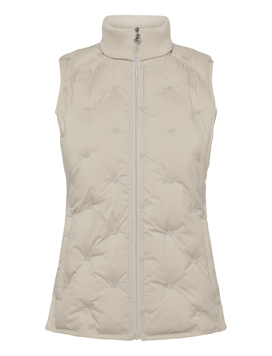 Röhnisch - Padded windbreaker vest - outdoor - oatmeal - 1