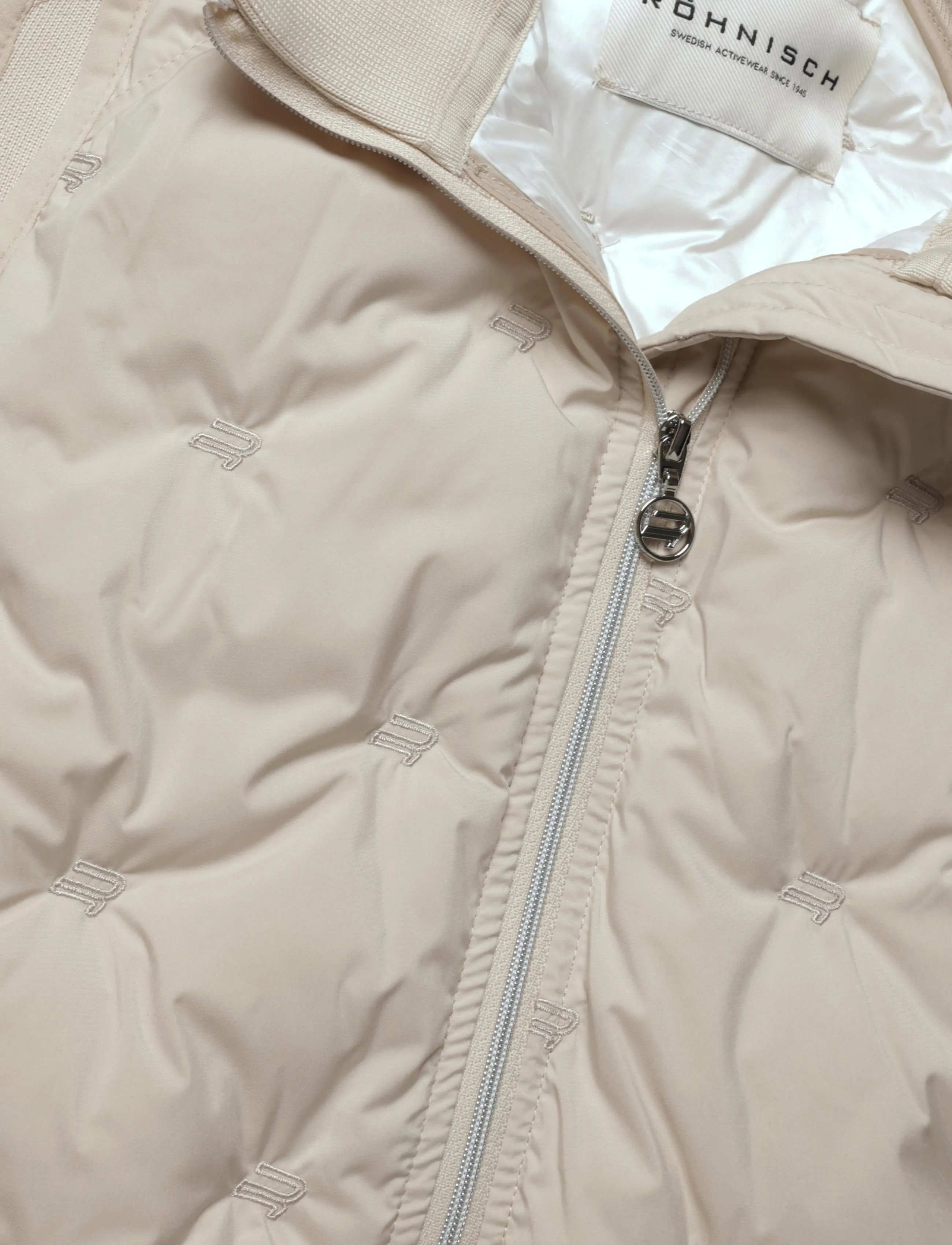 Röhnisch - Padded windbreaker vest - outdoor - oatmeal - 4
