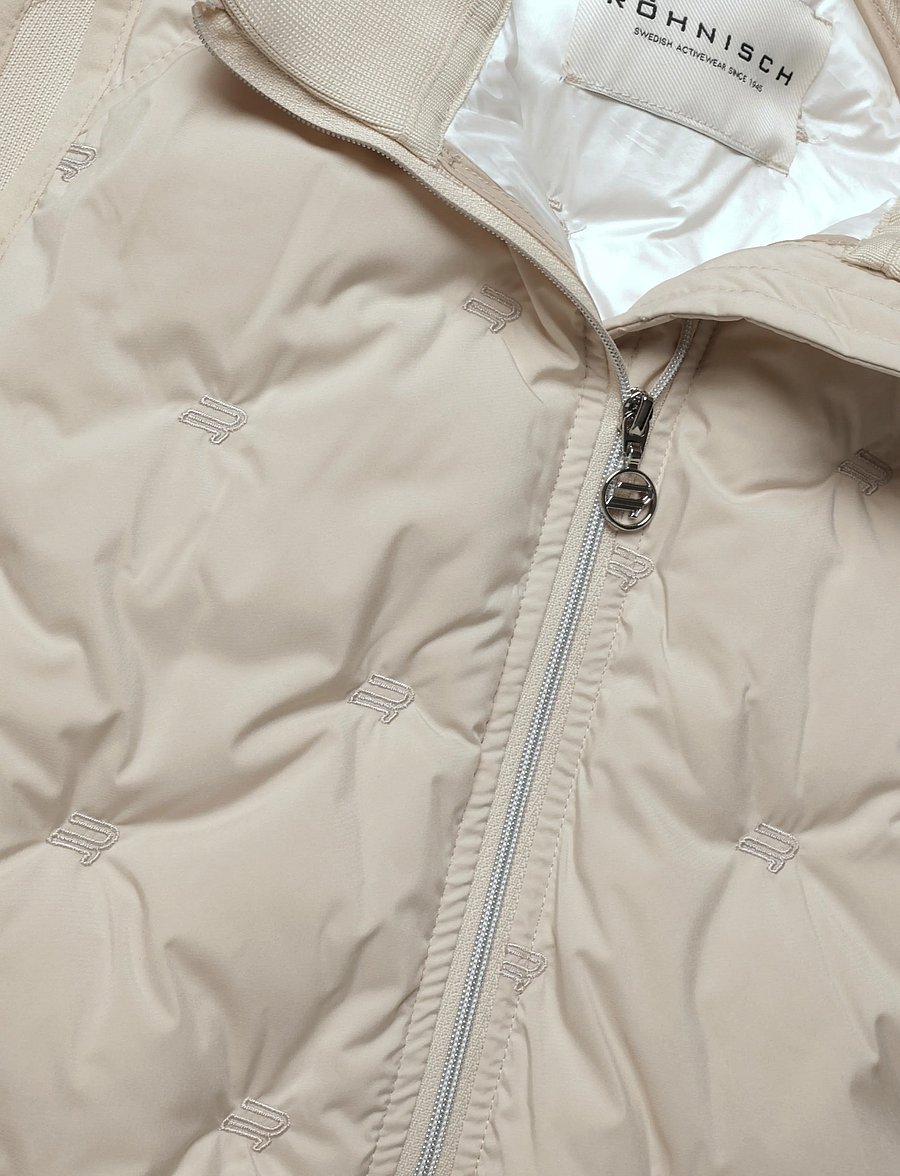 Röhnisch - Padded windbreaker vest - outdoor - oatmeal - 4