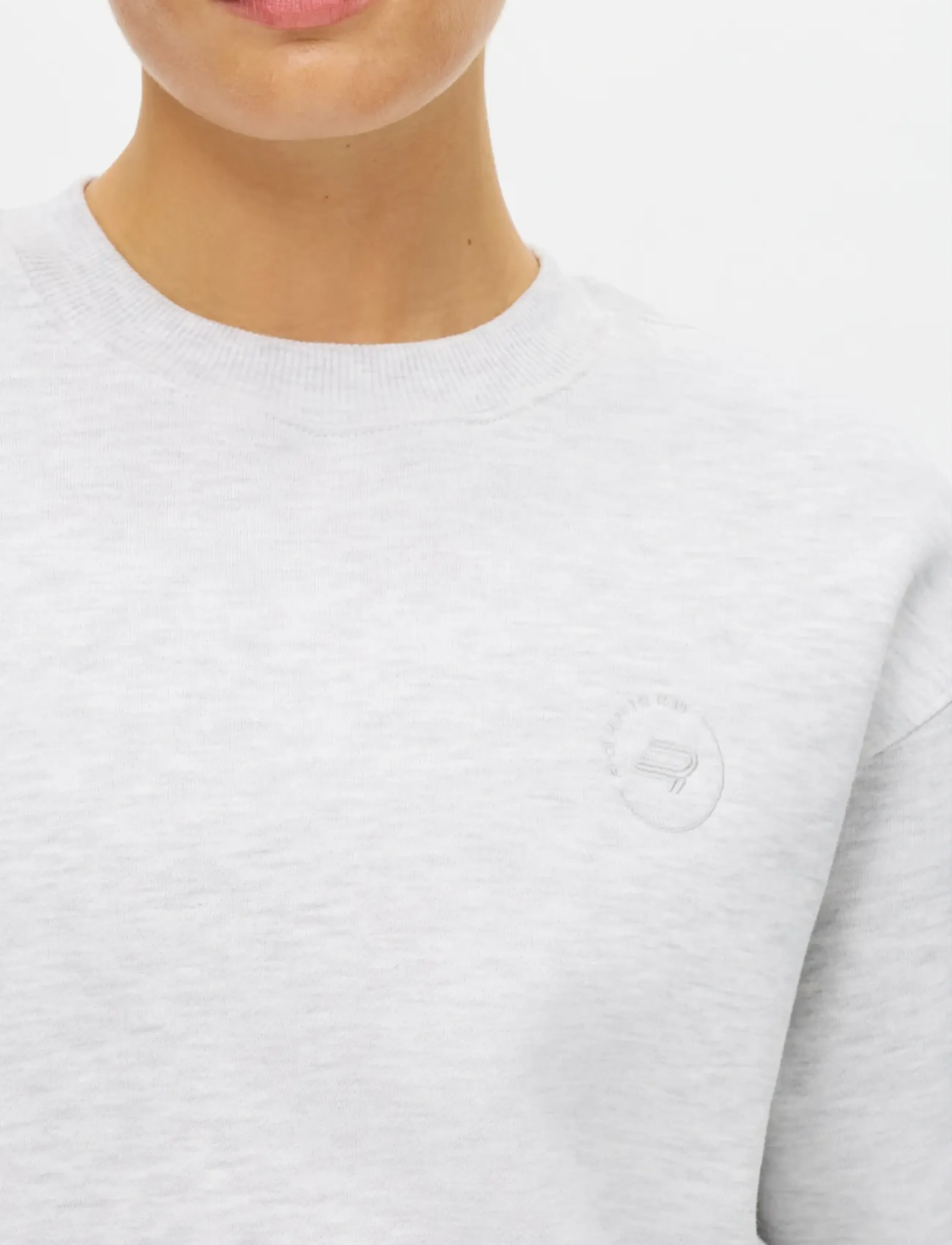 Röhnisch - Base Sweatshirt - sweatshirts - light grey melange - 2