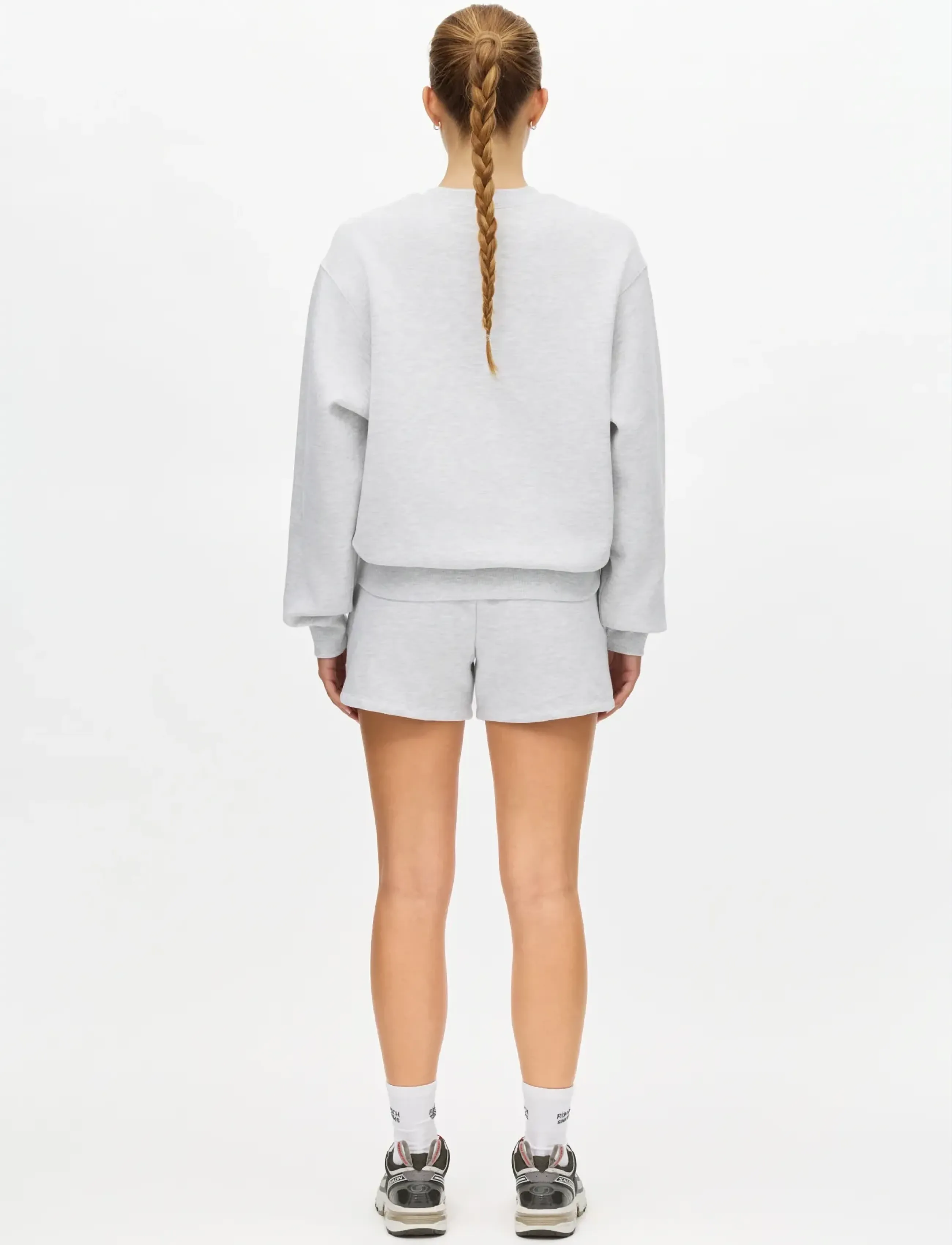 Röhnisch - Base Sweatshirt - sweatshirts - light grey melange - 3
