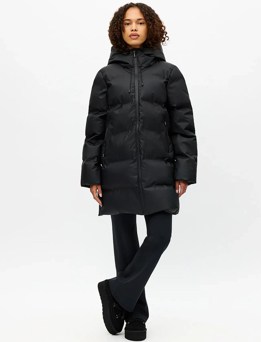 Röhnisch - Element shield padded mid coat - sulejoped ja voodriga joped - black - 0