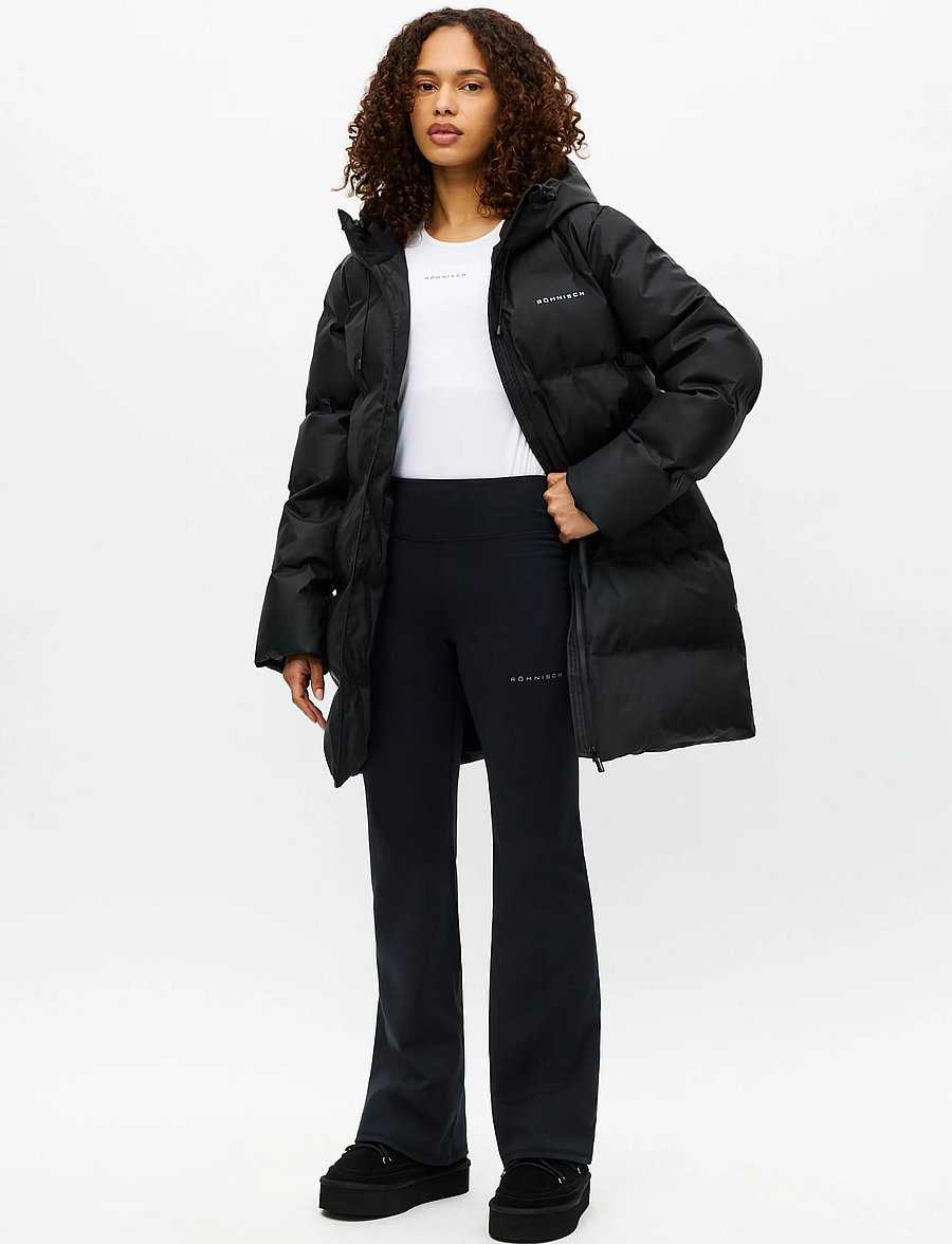 Röhnisch - Element shield padded mid coat - dunjackor - black - 0