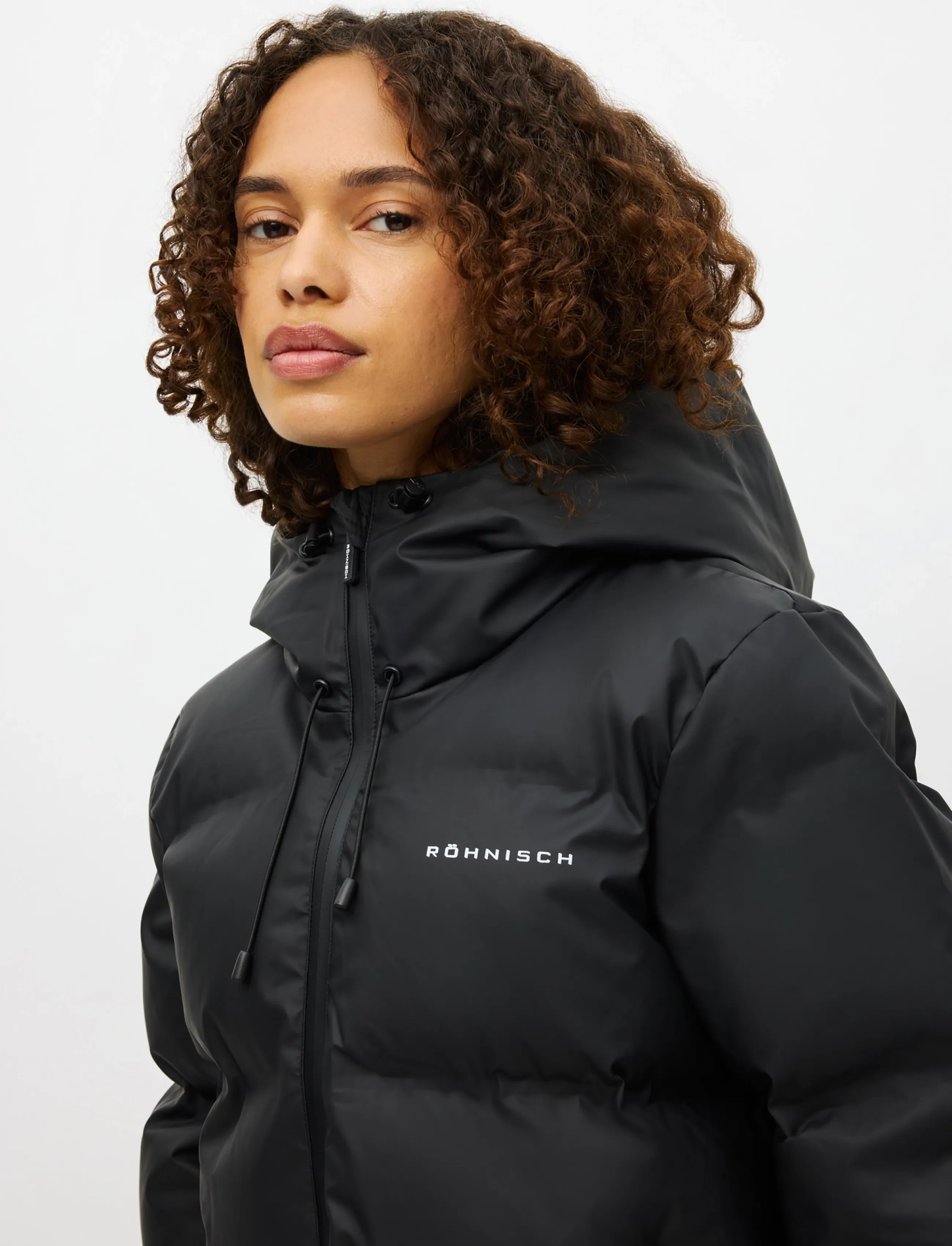 Röhnisch - Element shield padded mid coat - dunjackor - black - 2