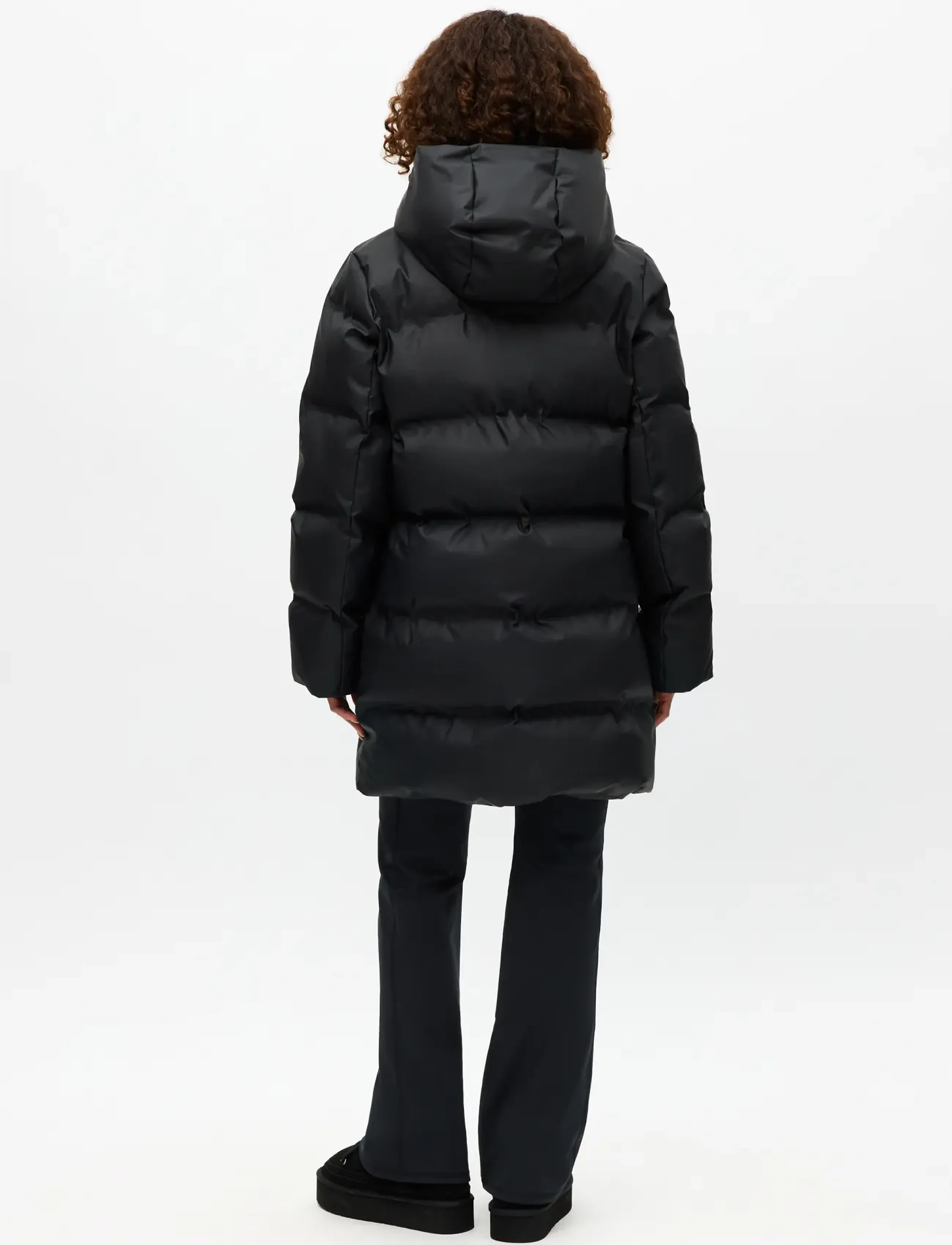 Röhnisch - Element shield padded mid coat - dunfrakker - black - 3