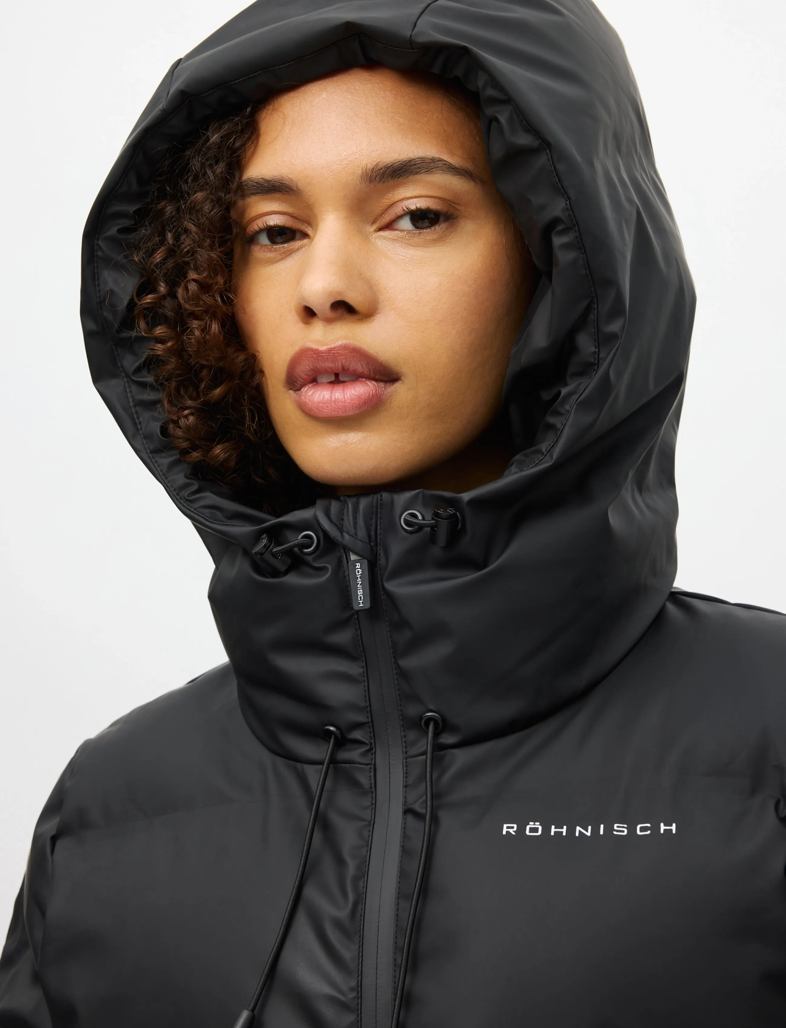 Röhnisch - Element shield padded mid coat - dunjackor - black - 4