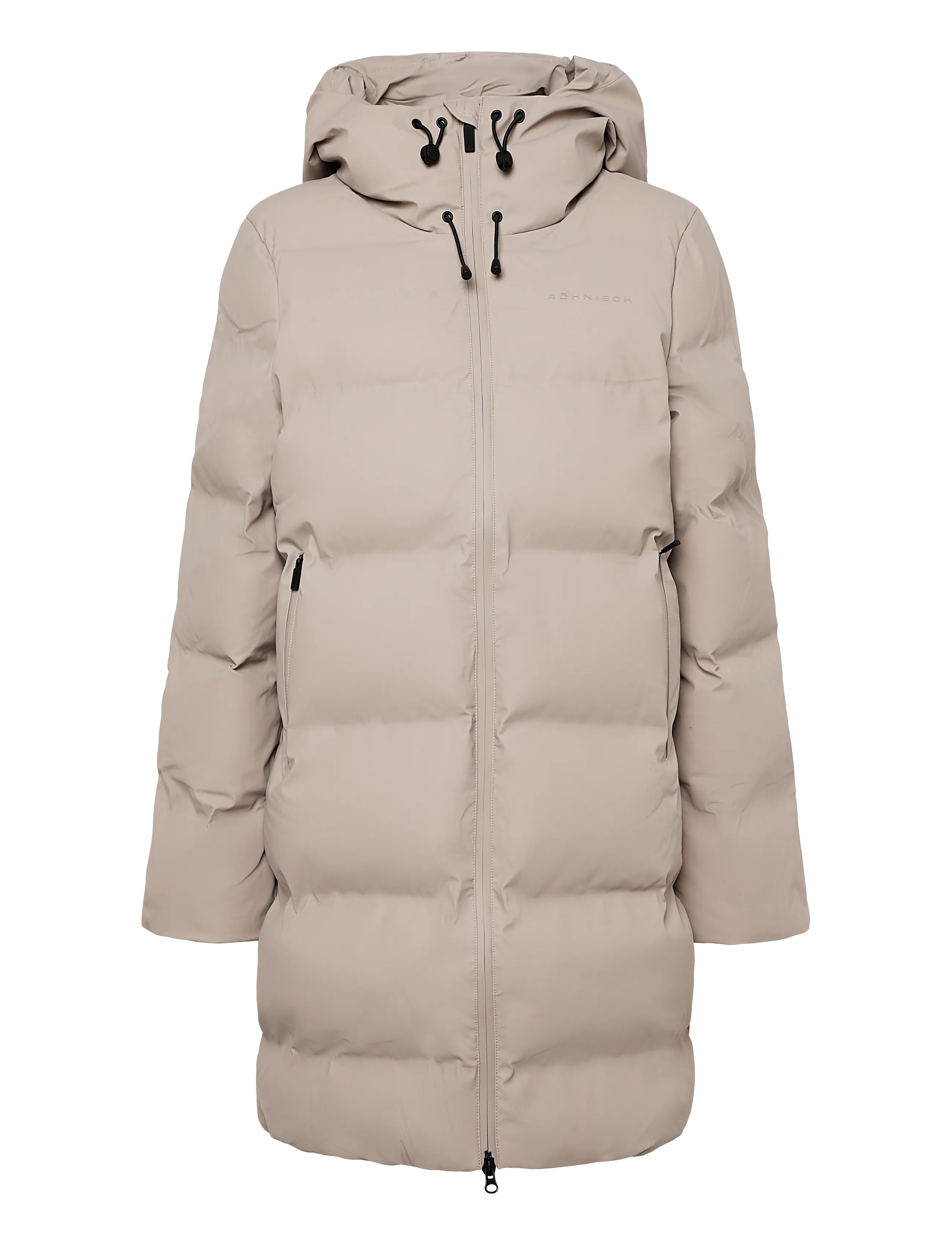 Röhnisch Element shield padded mid coat - Röhnisch - STRING / beige