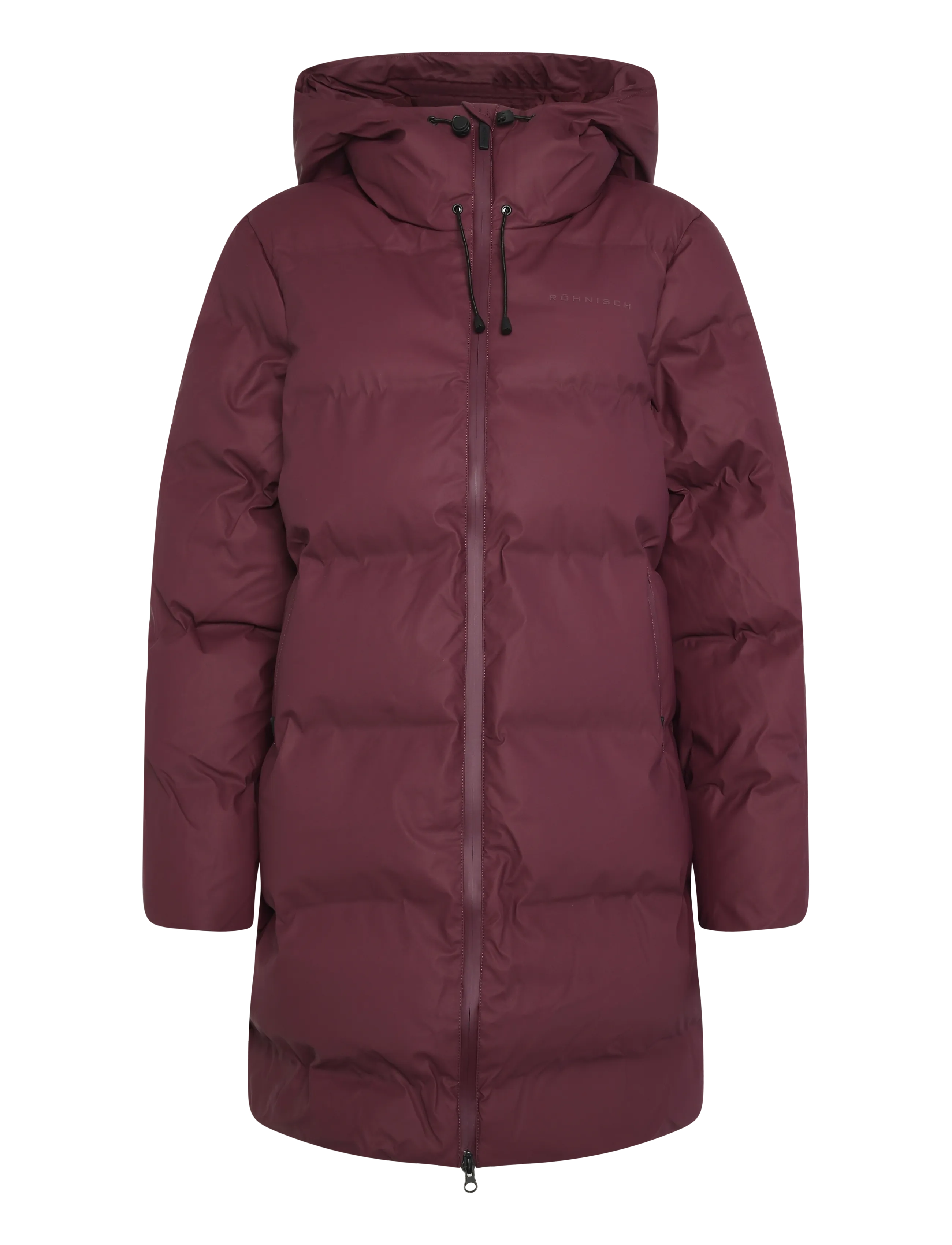 Röhnisch Element shield padded mid coat - Röhnisch - WINETASTING / burgundy