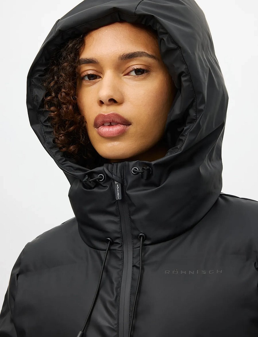 Röhnisch - Element shield padded jacket - sulejoped ja voodriga joped - black - 0