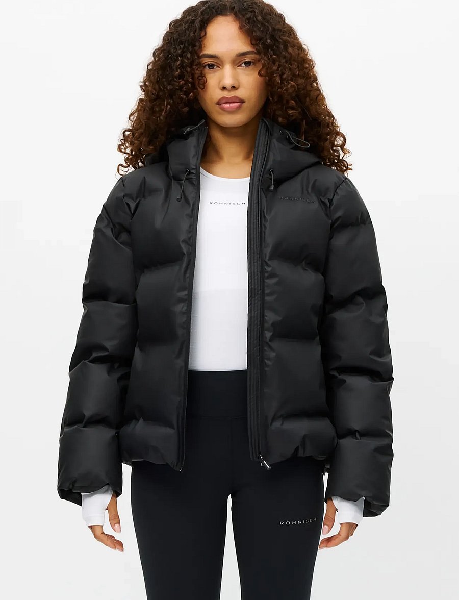 Röhnisch - Element shield padded jacket - sulejoped ja voodriga joped - black - 5