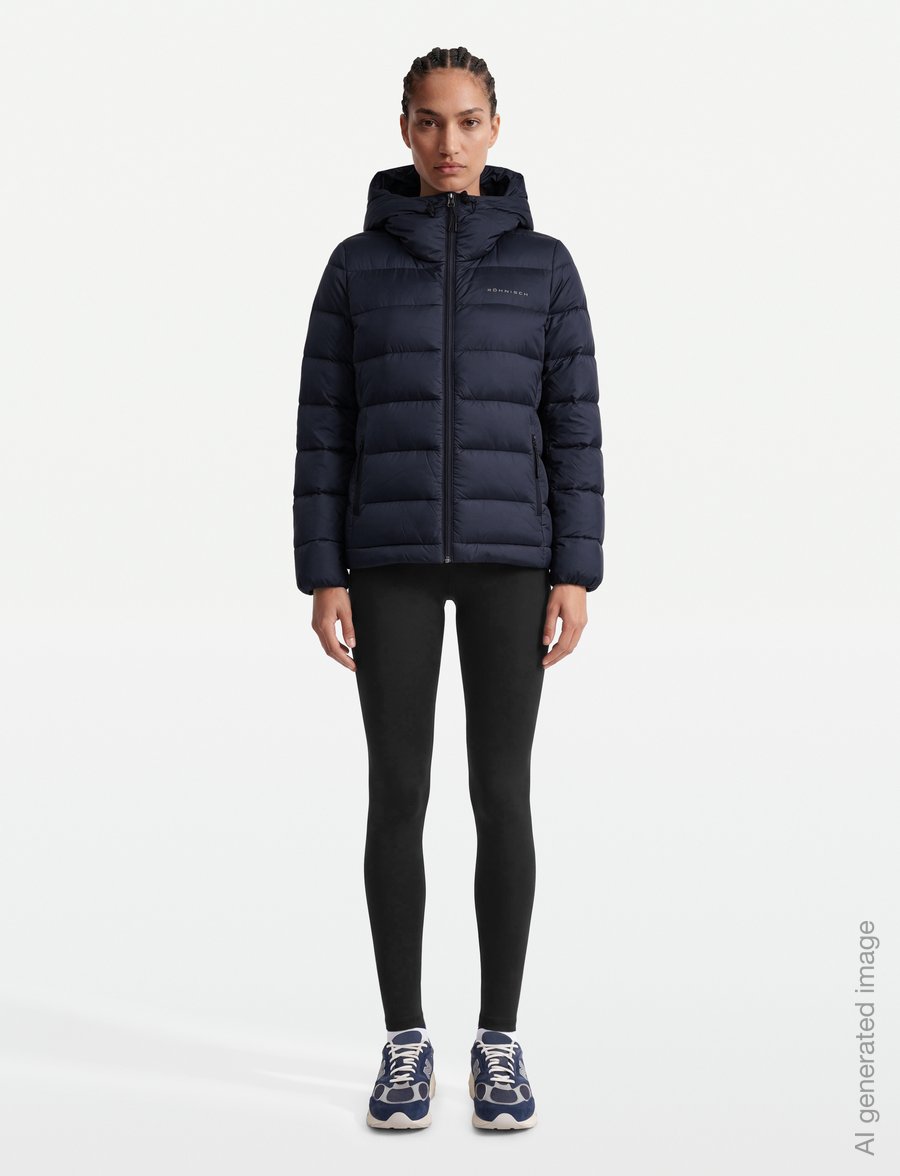 Röhnisch - Nano Down Jacket - winterjacken - navy - 0
