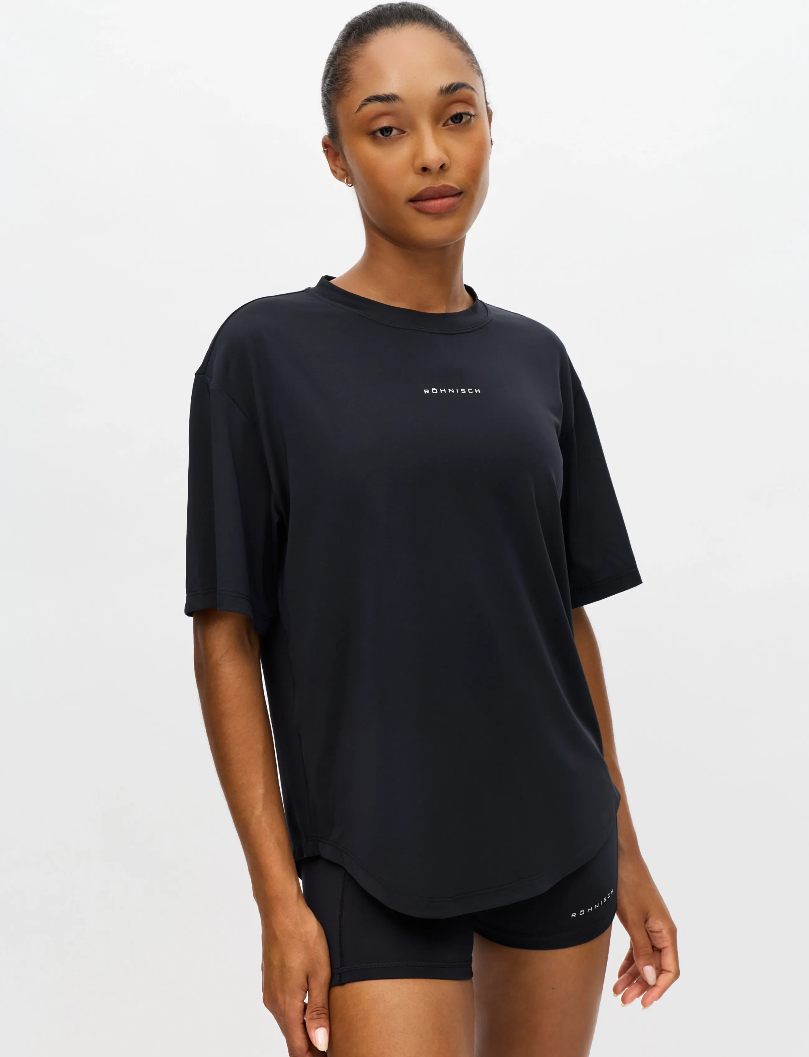 Röhnisch - Enduro Relaxed Tee - t-shirts - black - 4