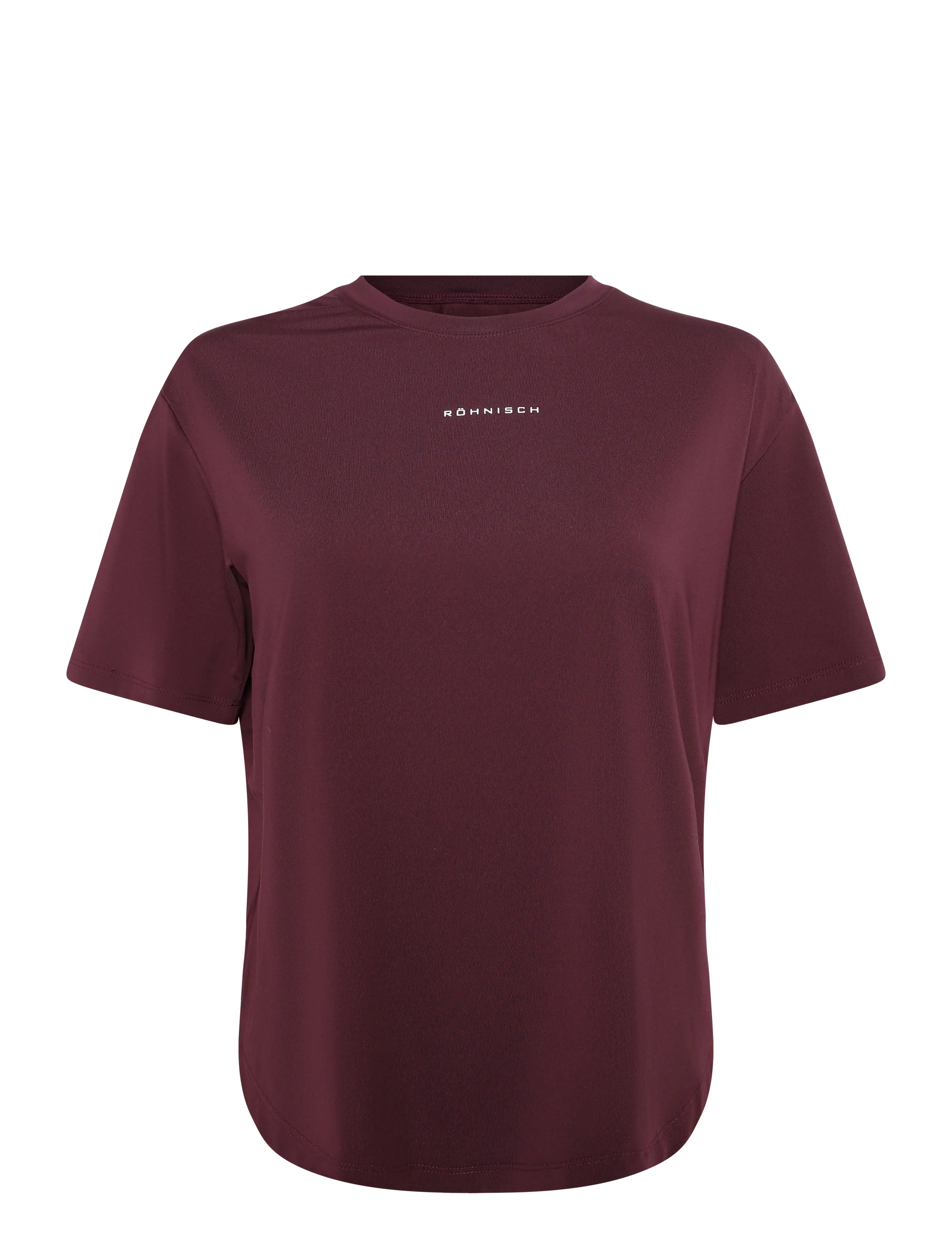 Röhnisch Enduro Relaxed Tee - Overdele - WINETASTING / burgundy