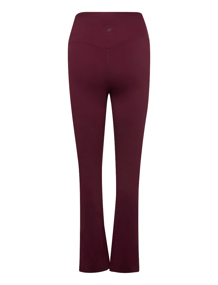 Röhnisch - Legacy Flare High Waist Tights - full längd - winetasting - 1