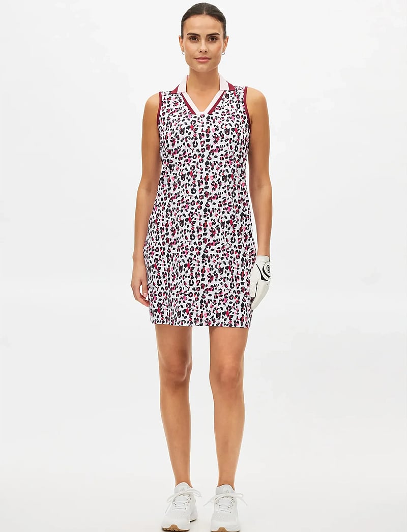 Röhnisch - Essential sleeveless dress - kleidid ja seelikud - leo pink/beet - 0