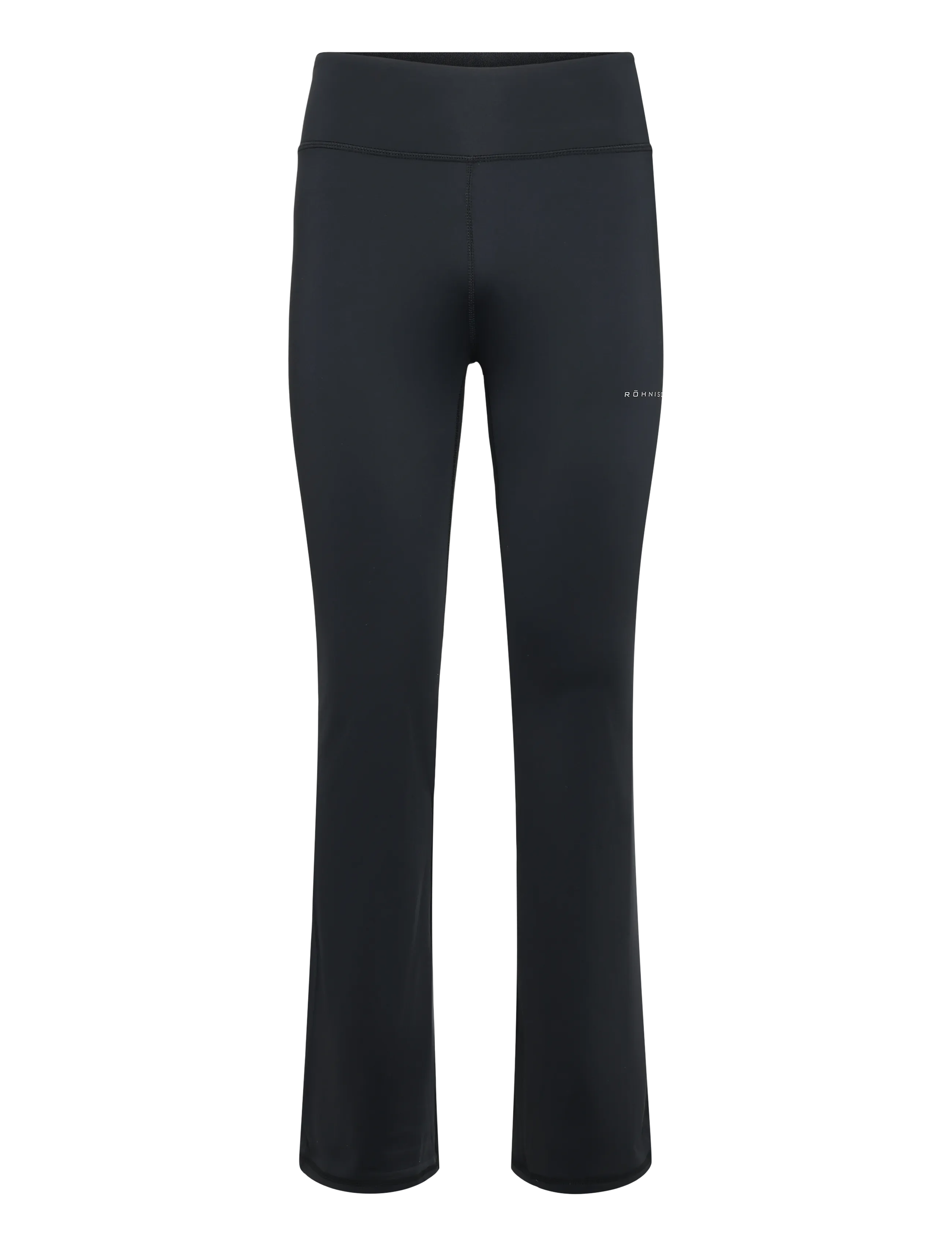 Röhnisch Thermaflow Flare HW Tights - Treeningretuusid - BLACK / black