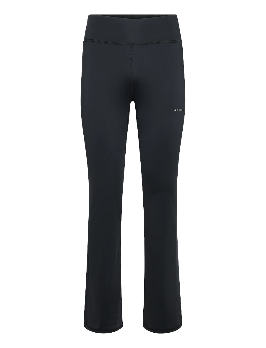 Röhnisch - Thermaflow Flare HW Tights - treeningretuusid - black - 0