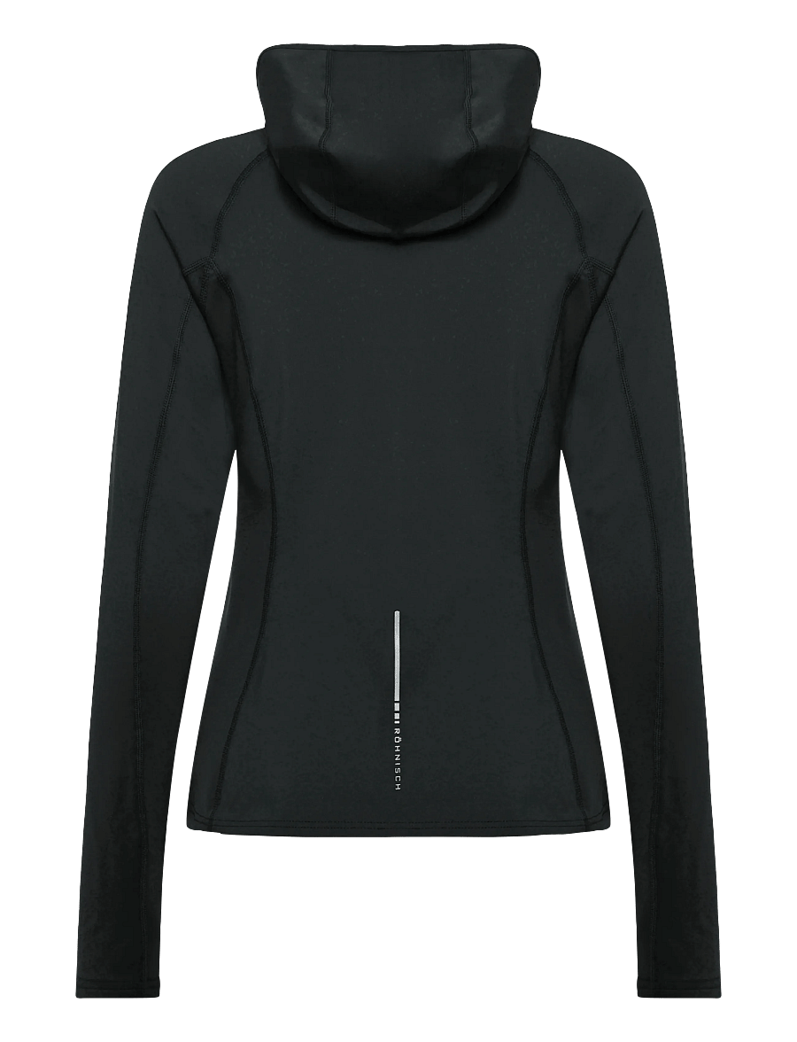 Röhnisch - Thermaflow Hood Full Zip - träningsjackor - black - 1