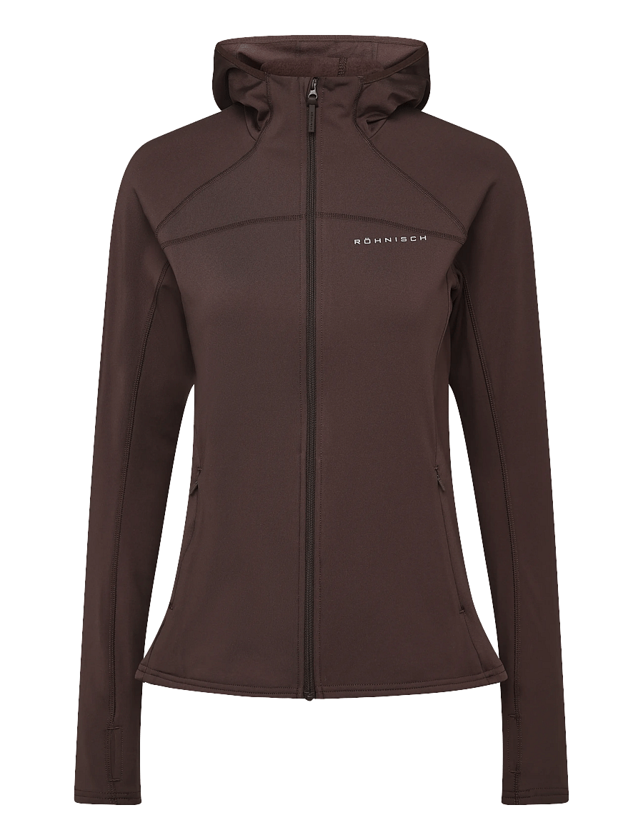 Röhnisch - Thermaflow Hood Full Zip - trainingsjacken - java - 0