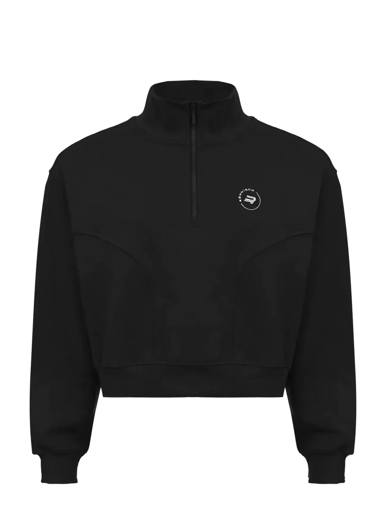 Base Sweat Half Zip - BLACK