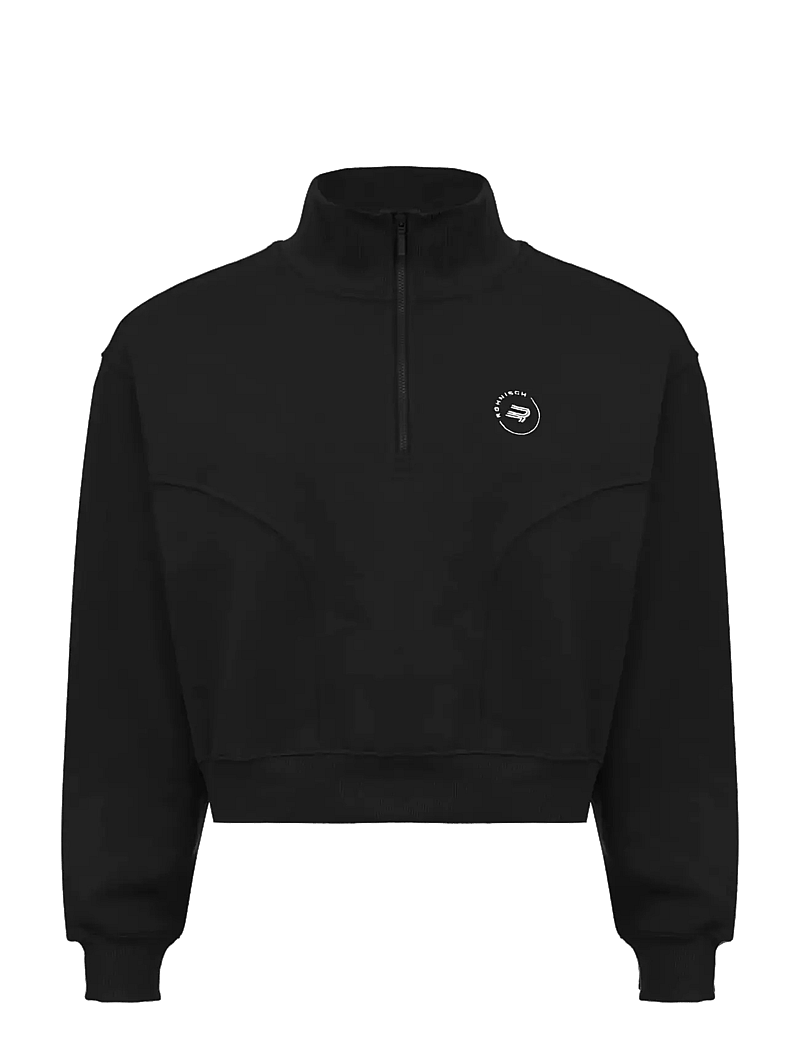 Röhnisch - Base Sweat Half Zip - dressipluusid - black - 1