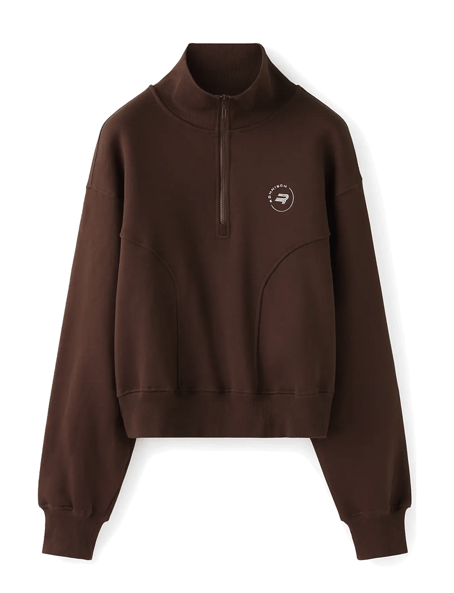 Röhnisch - Base Sweat Half Zip - sweatshirts - java - 1