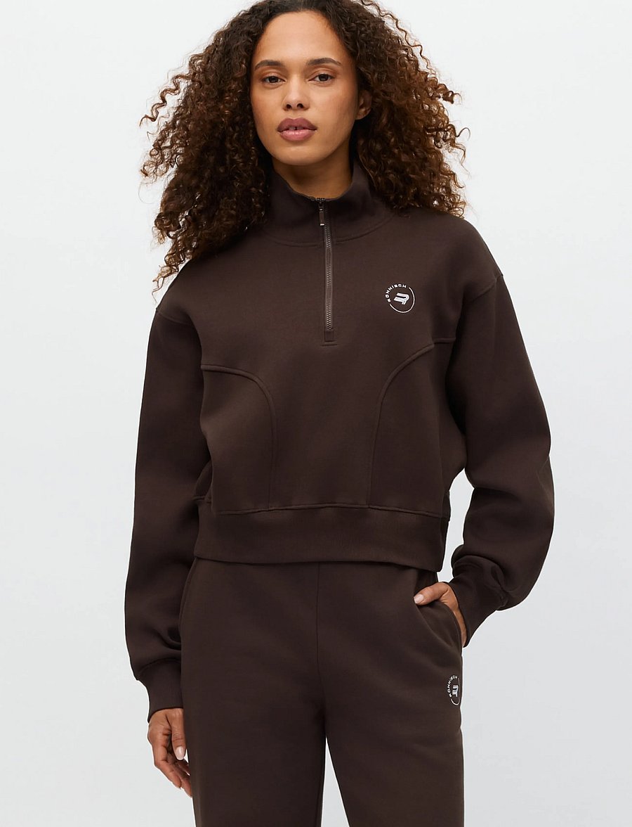 Röhnisch - Base Sweat Half Zip - sweatshirts - java - 0