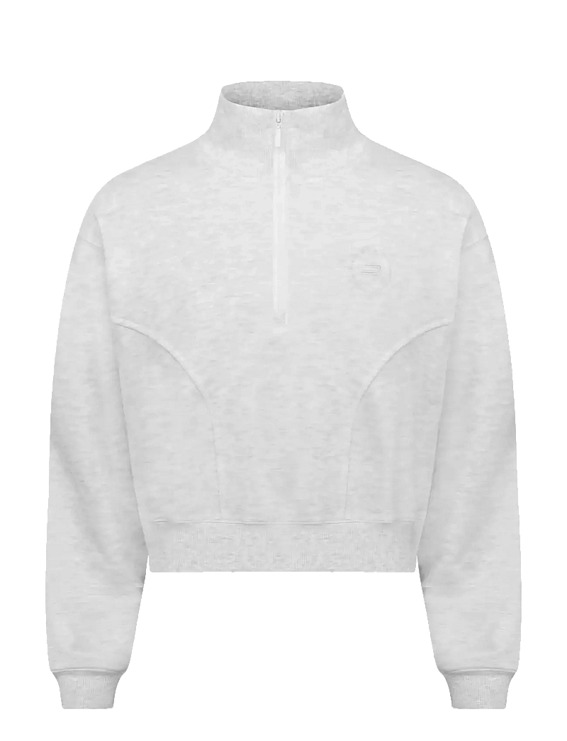 Röhnisch - Base Sweat Half Zip - sporta džemperi - light grey melange - 1